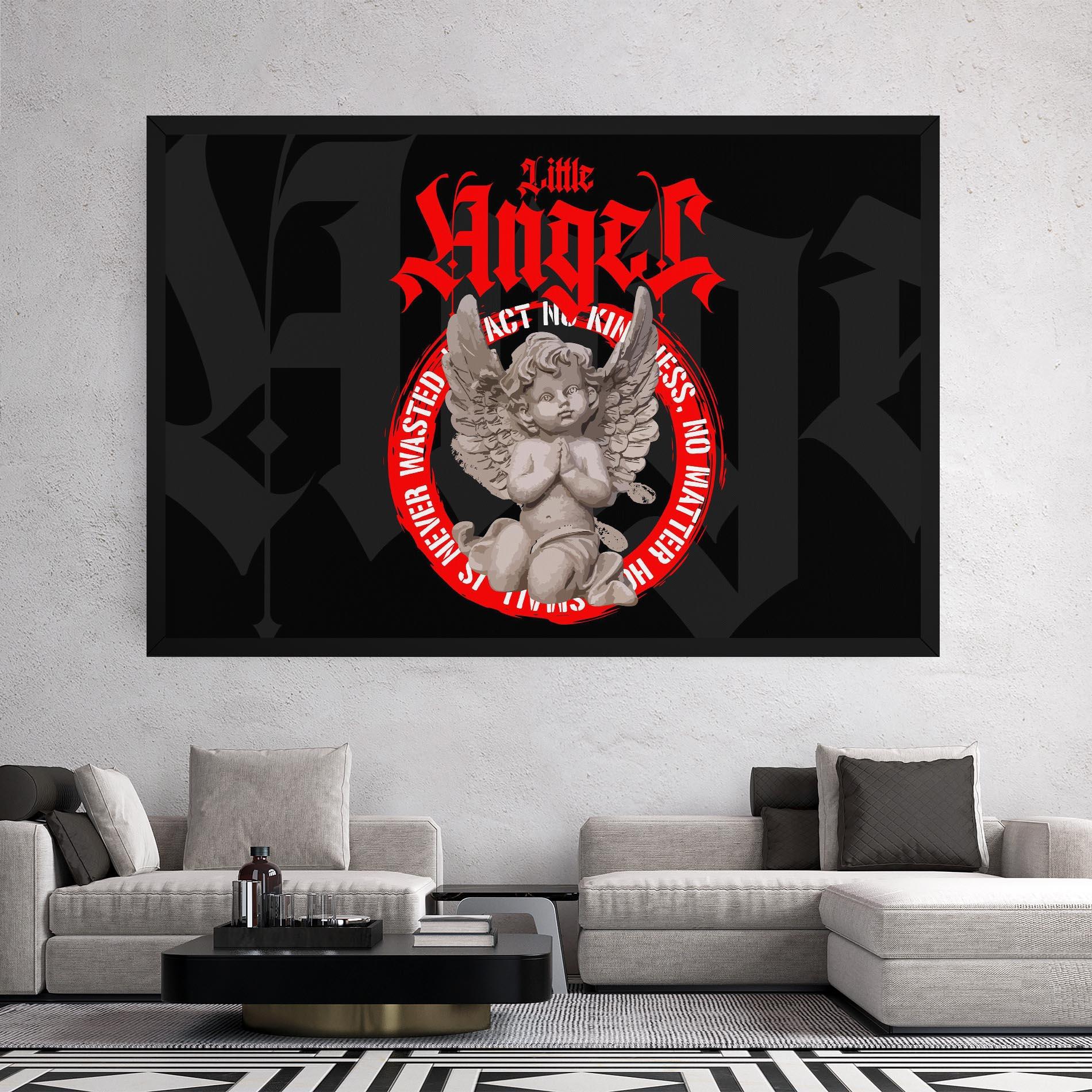 Leinwandbild Little Angel mockup 2