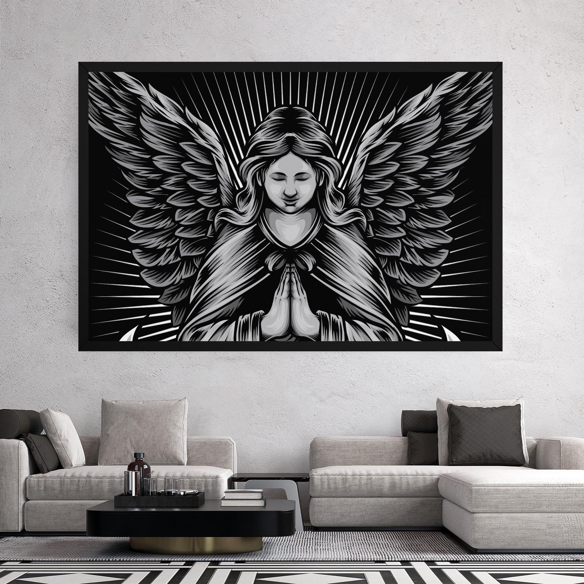 Wings Pray mockup 2