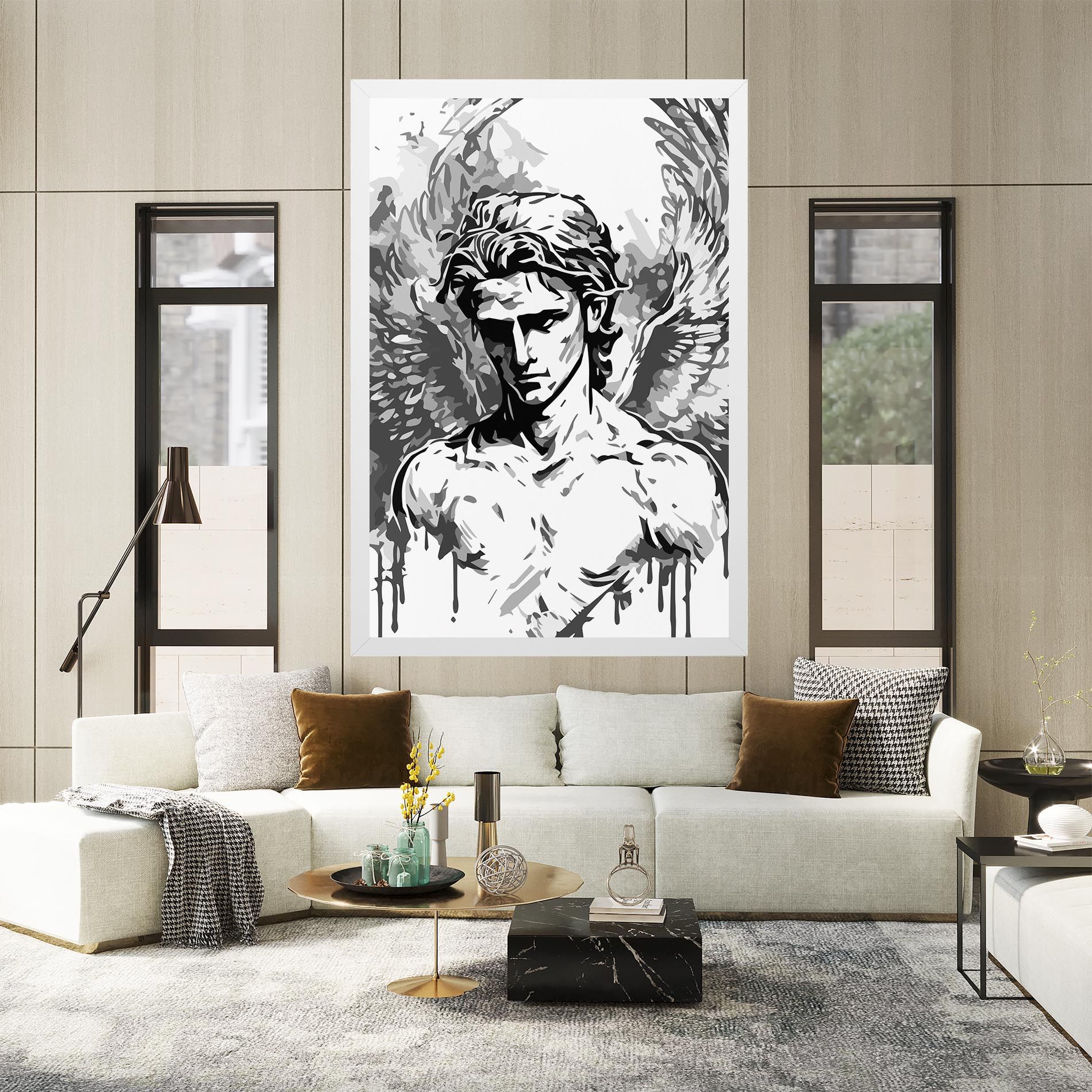 Beautiful Angel mockup 2