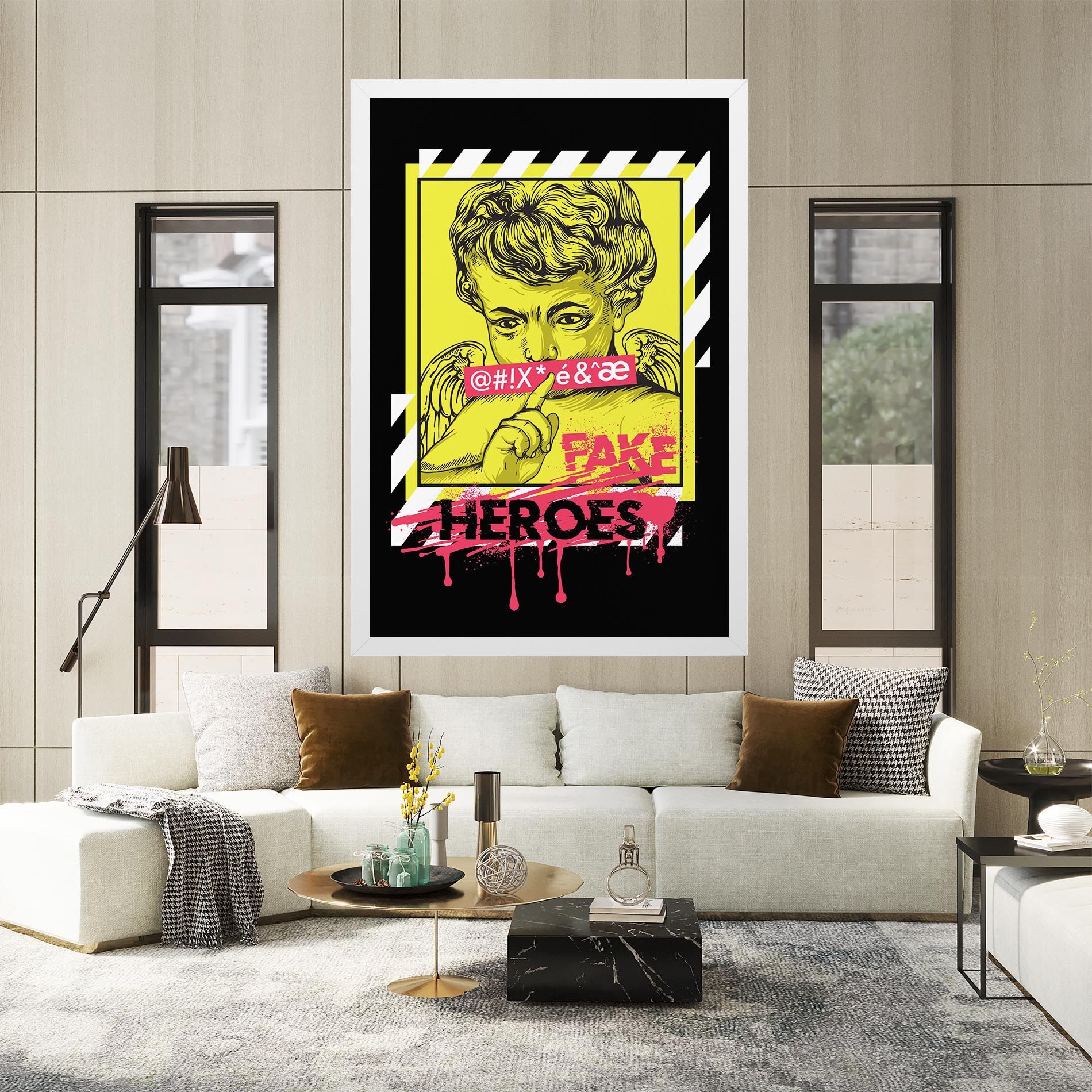 Fake Heroes mockup 2