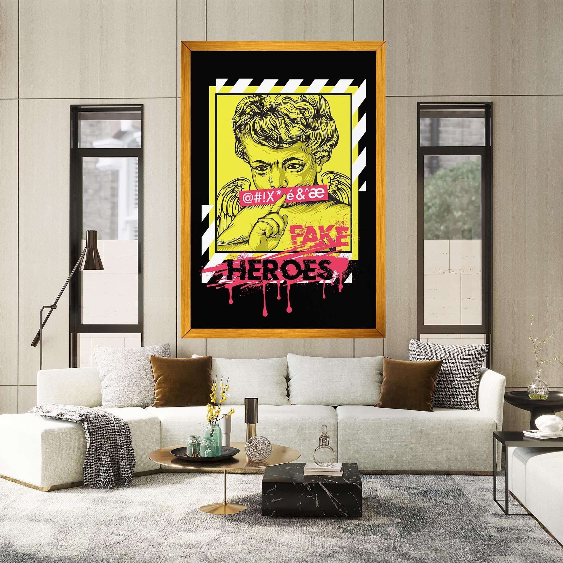 Fake Heroes mockup 2