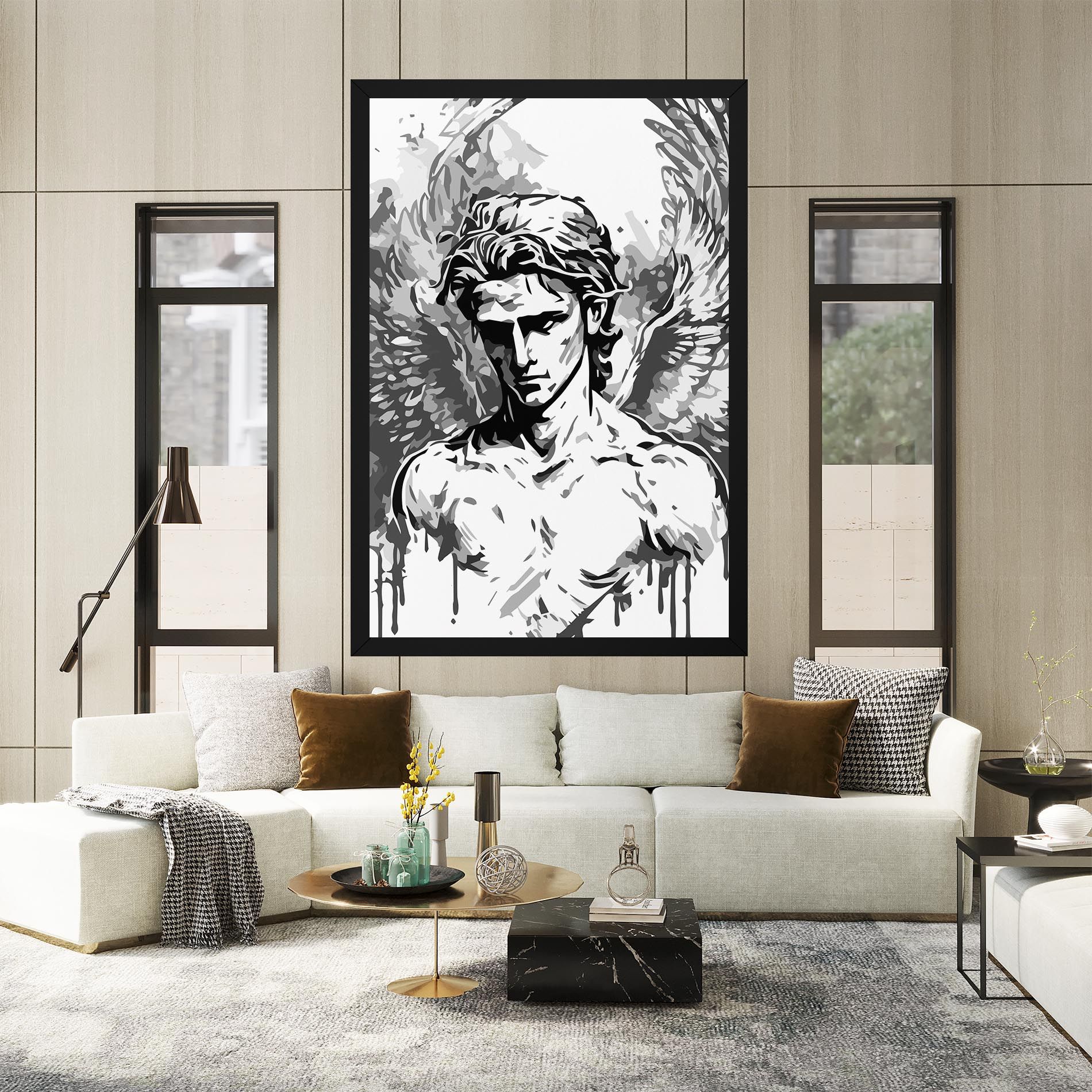 Beautiful Angel mockup 2
