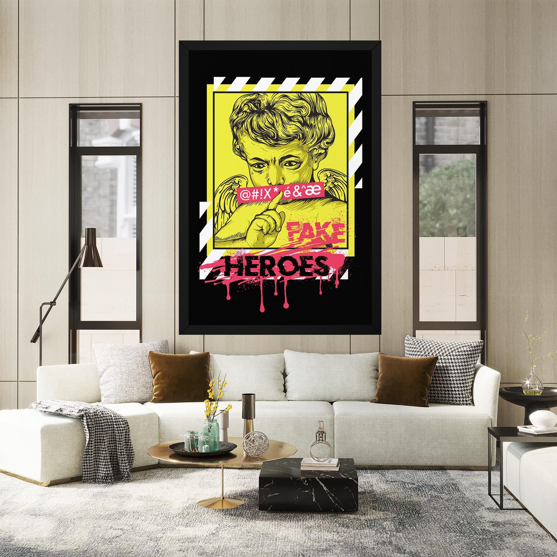 Fake Heroes mockup 2