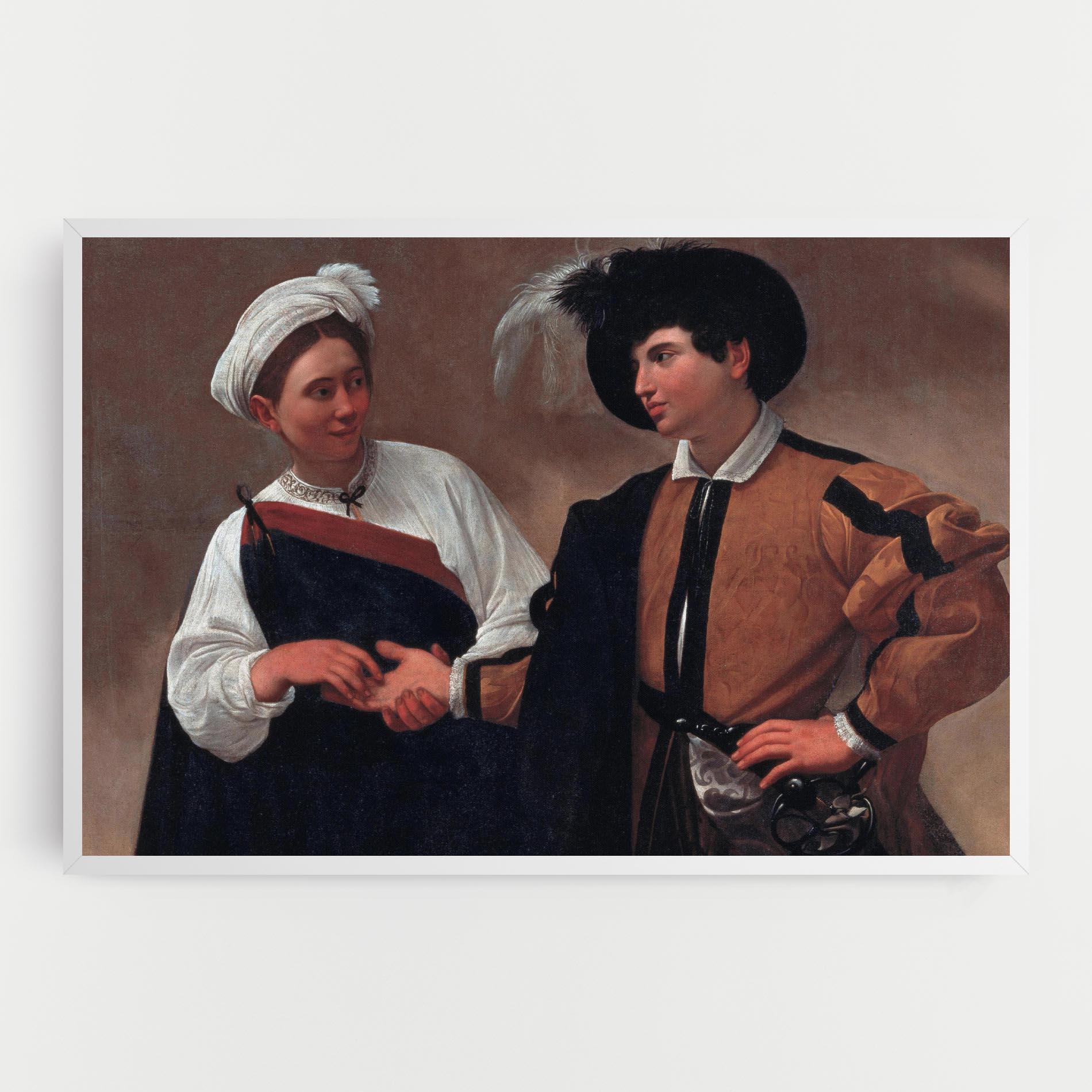 Leinwandbild Caravaggio Good Luck mockup 0