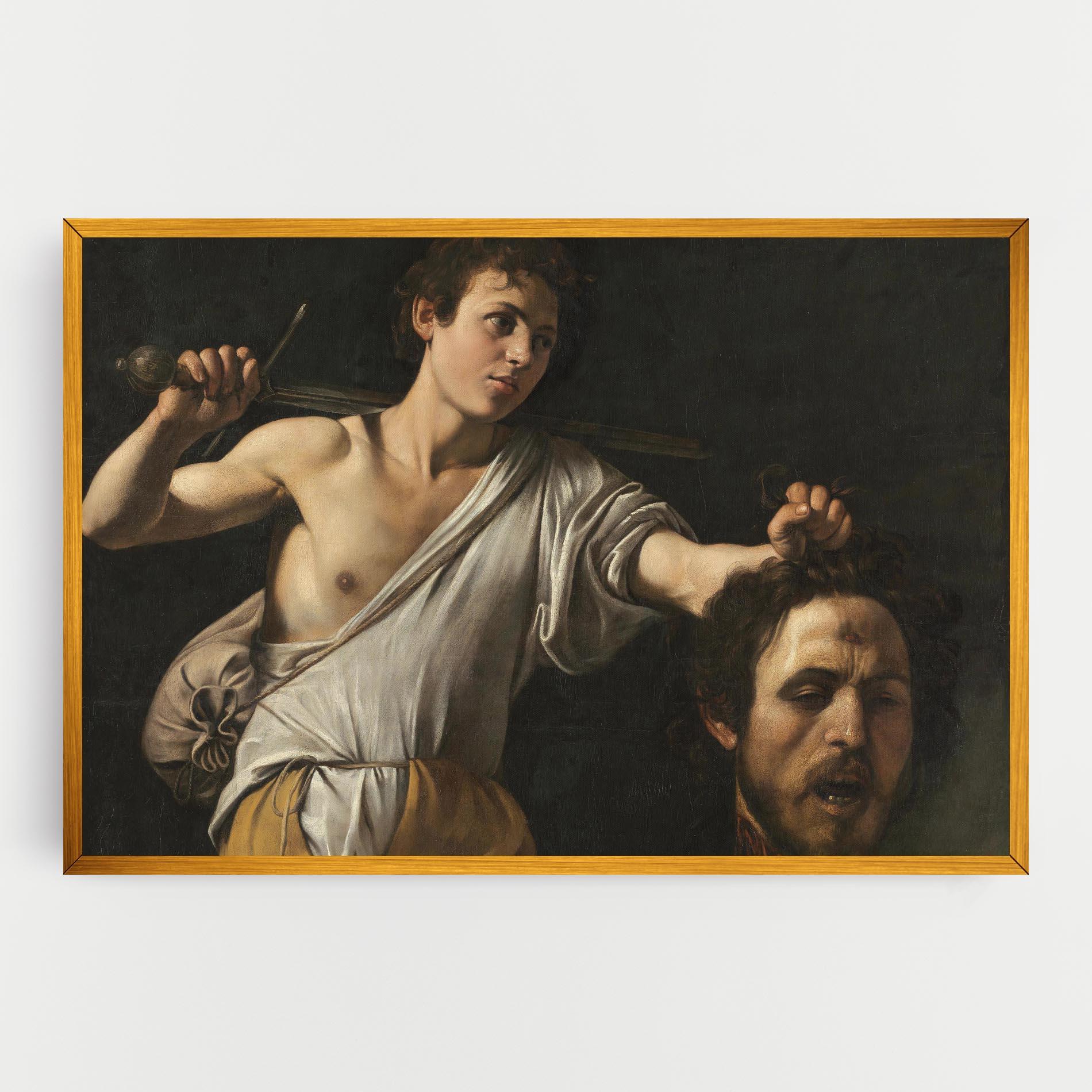 Leinwandbild The Head Of Goliath mockup 0