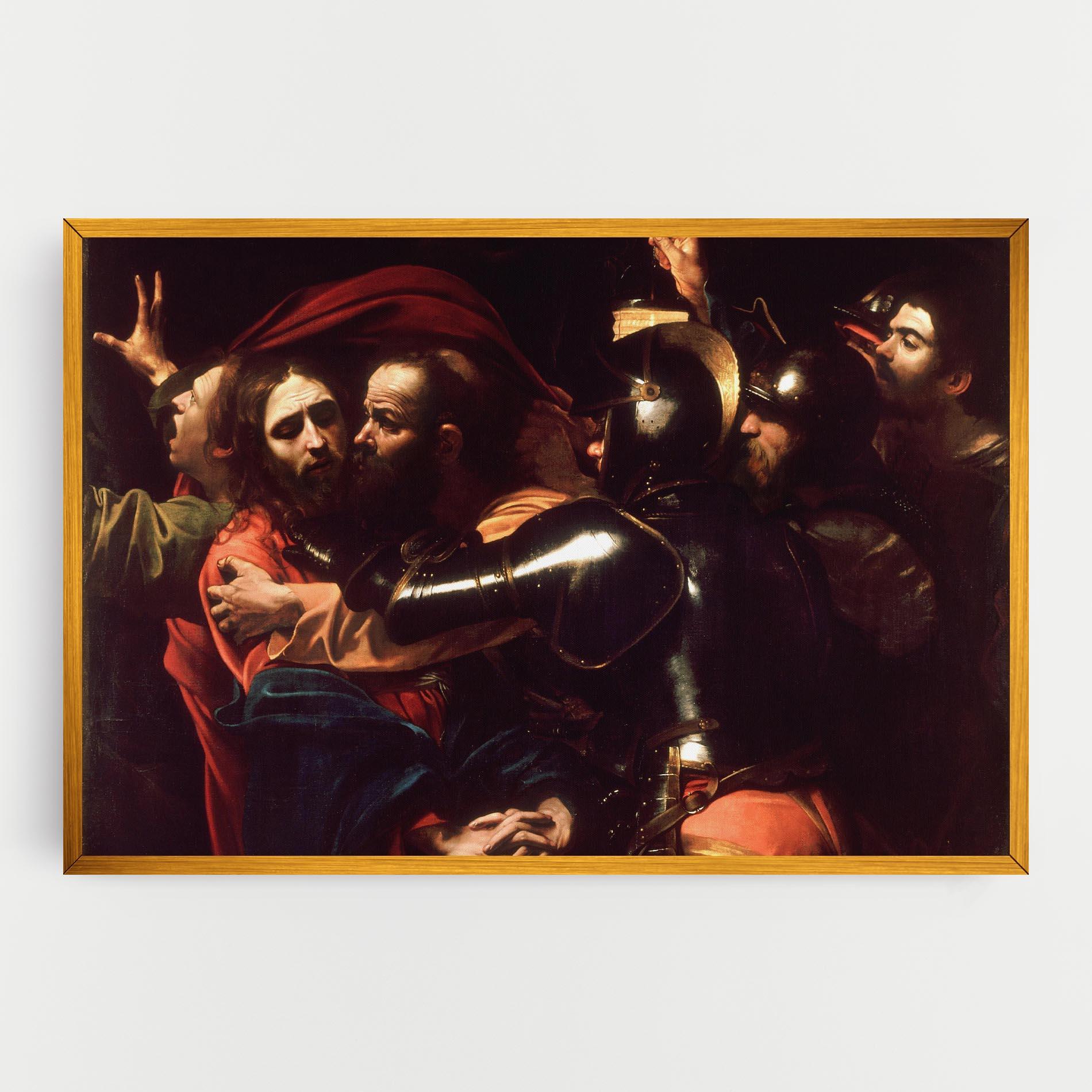 Leinwandbild The Taking Of Christ mockup 0