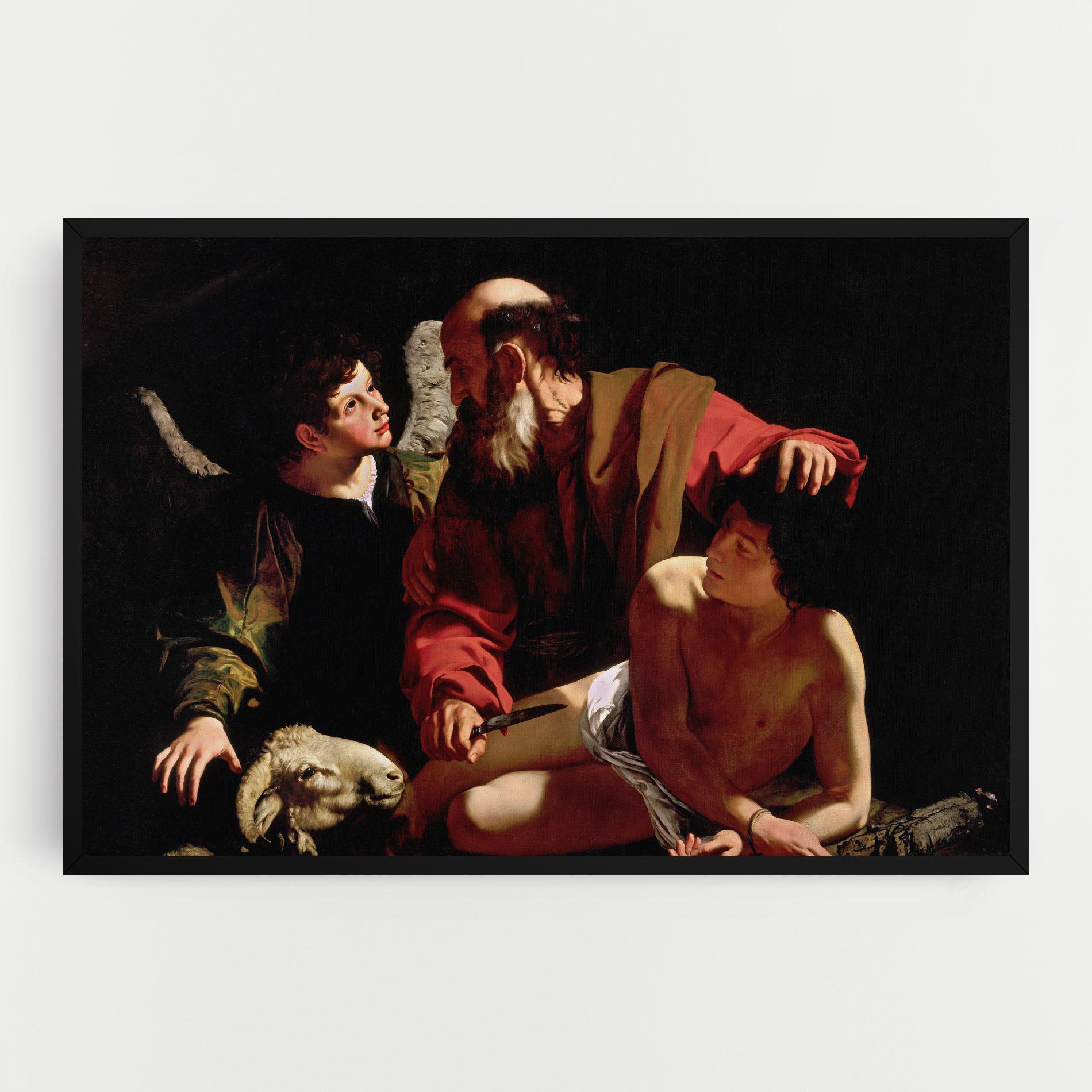 Leinwandbild Sacrifice Of Isaac mockup 0