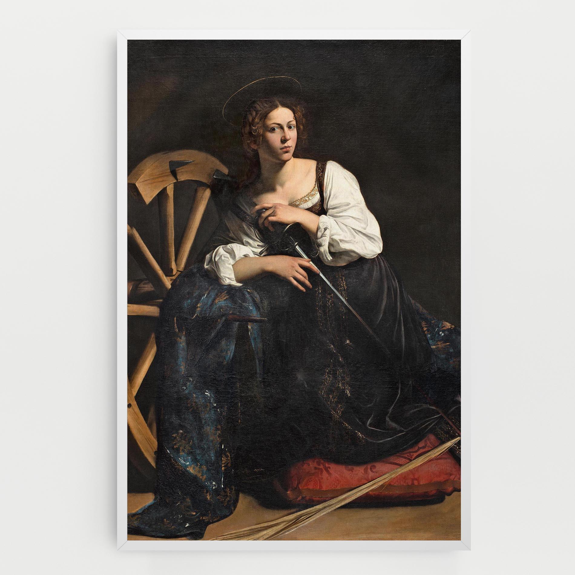 Leinwandbild Saint Catherine Of Alexandria mockup 0