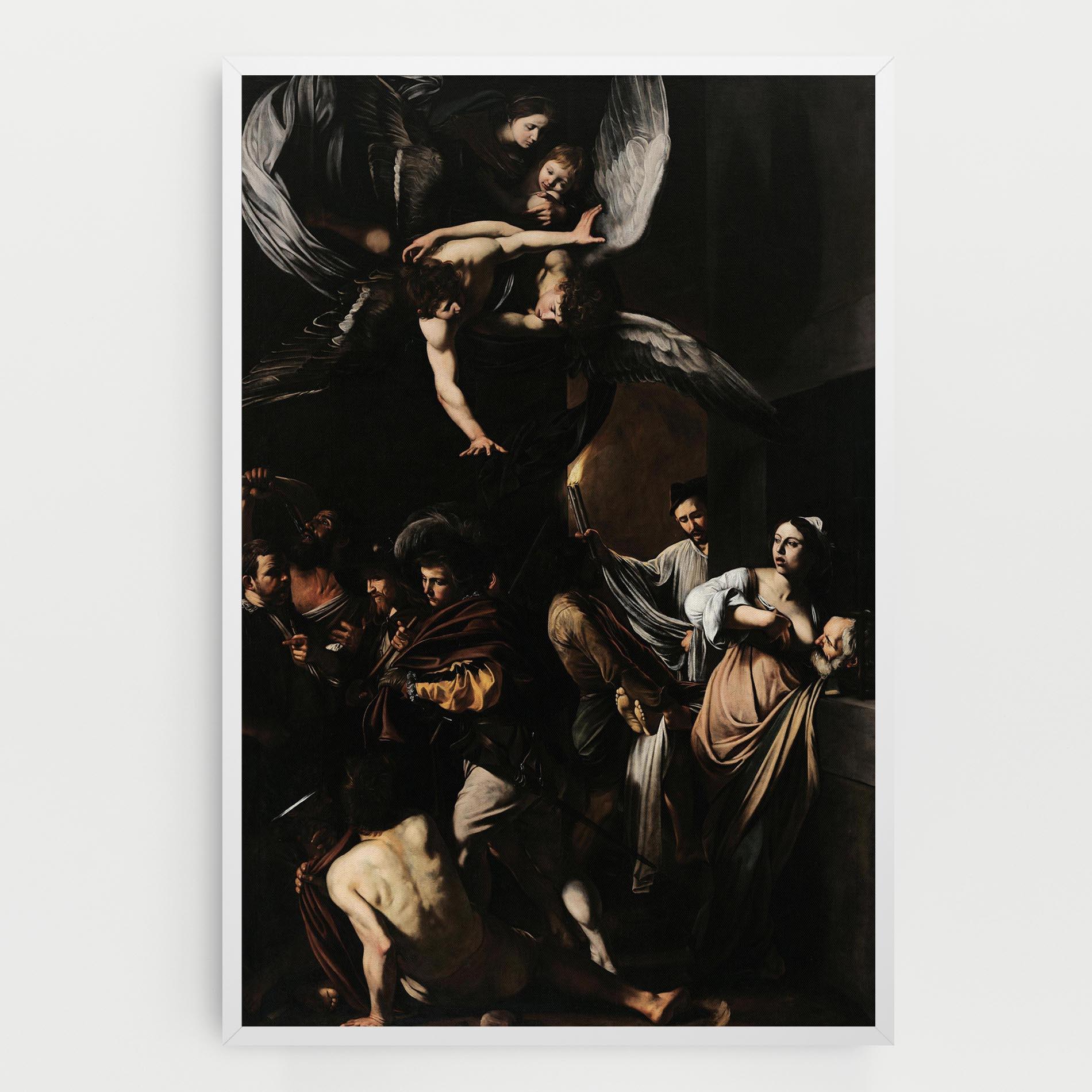 Leinwandbild Sette Opere Di Misericordia mockup 0
