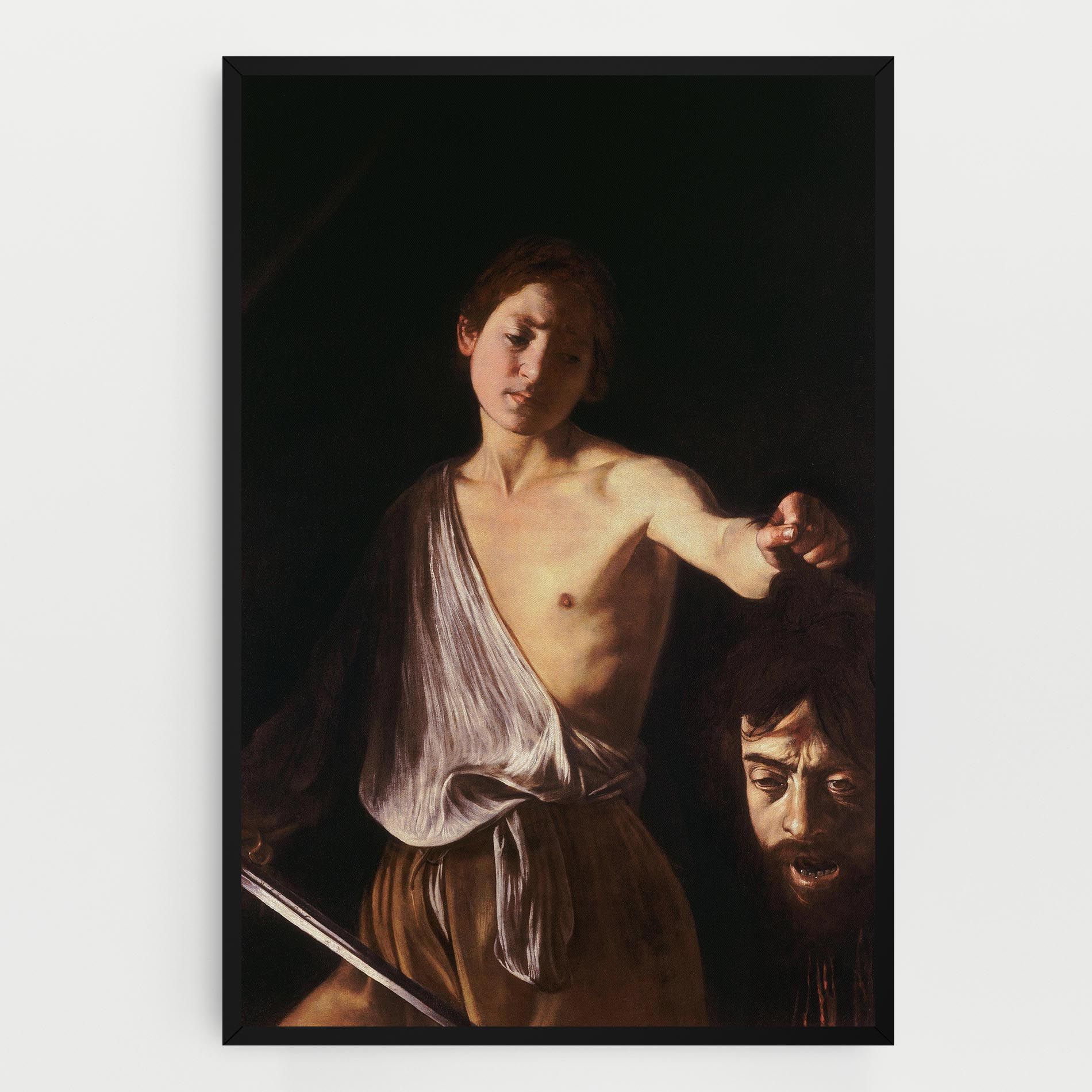 David With The Head Of Goliath mockup 0