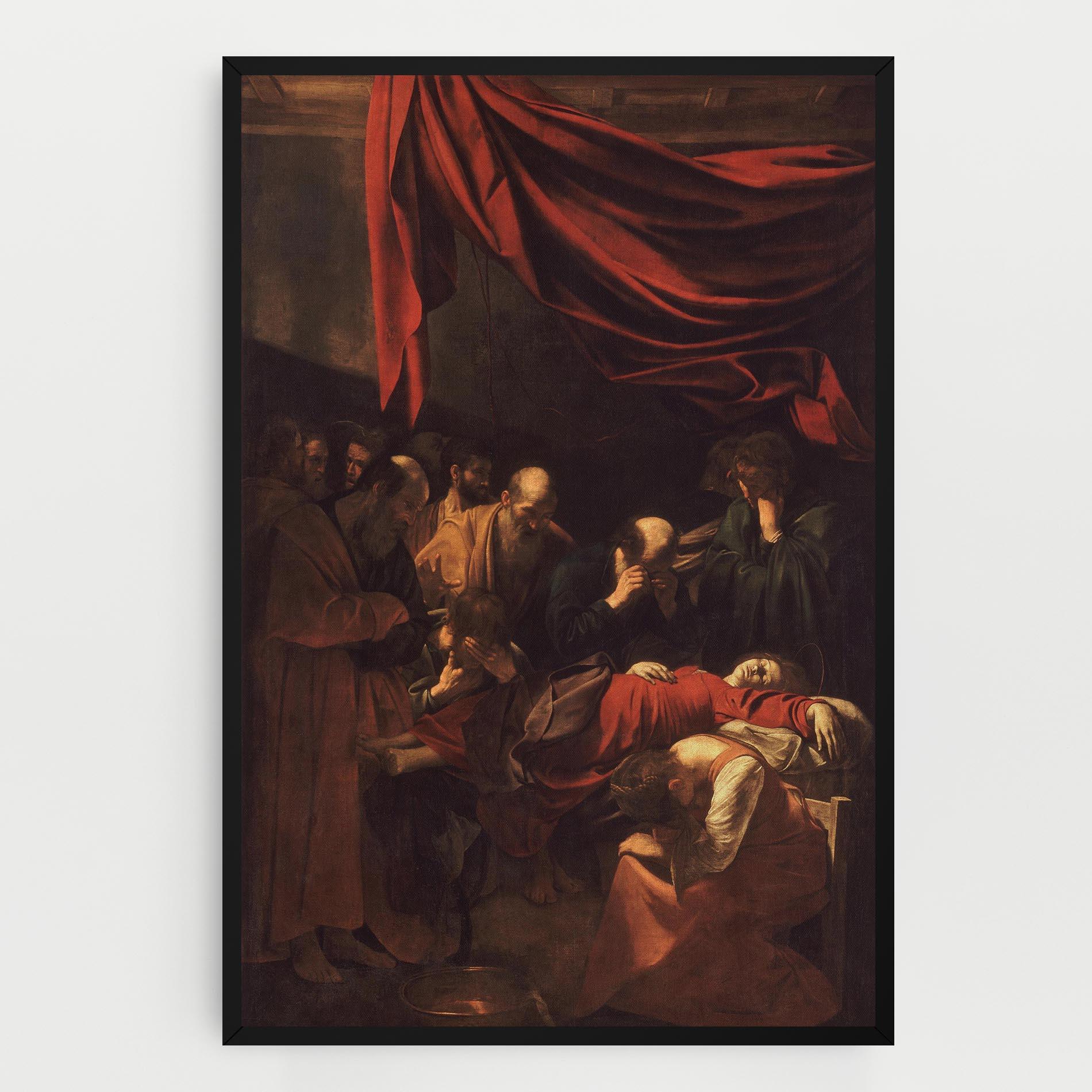 Leinwandbild Death Of The Virgin mockup 0