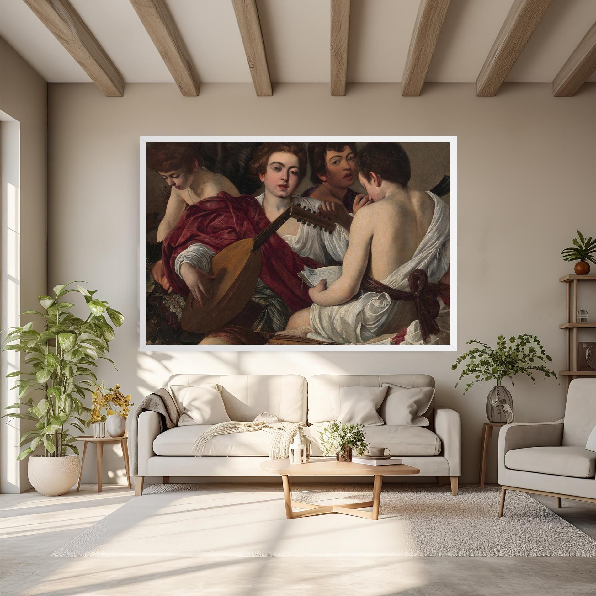 Caravaggio Musici mockup 6