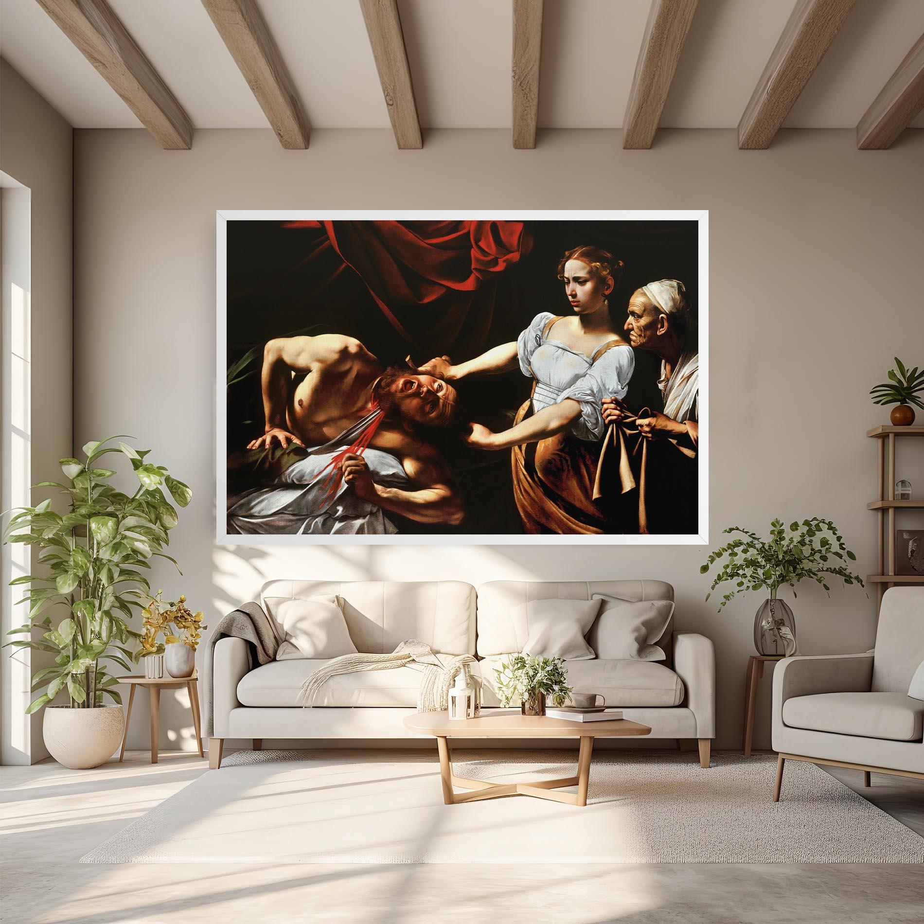 Leinwandbild Judith Beheading mockup 6