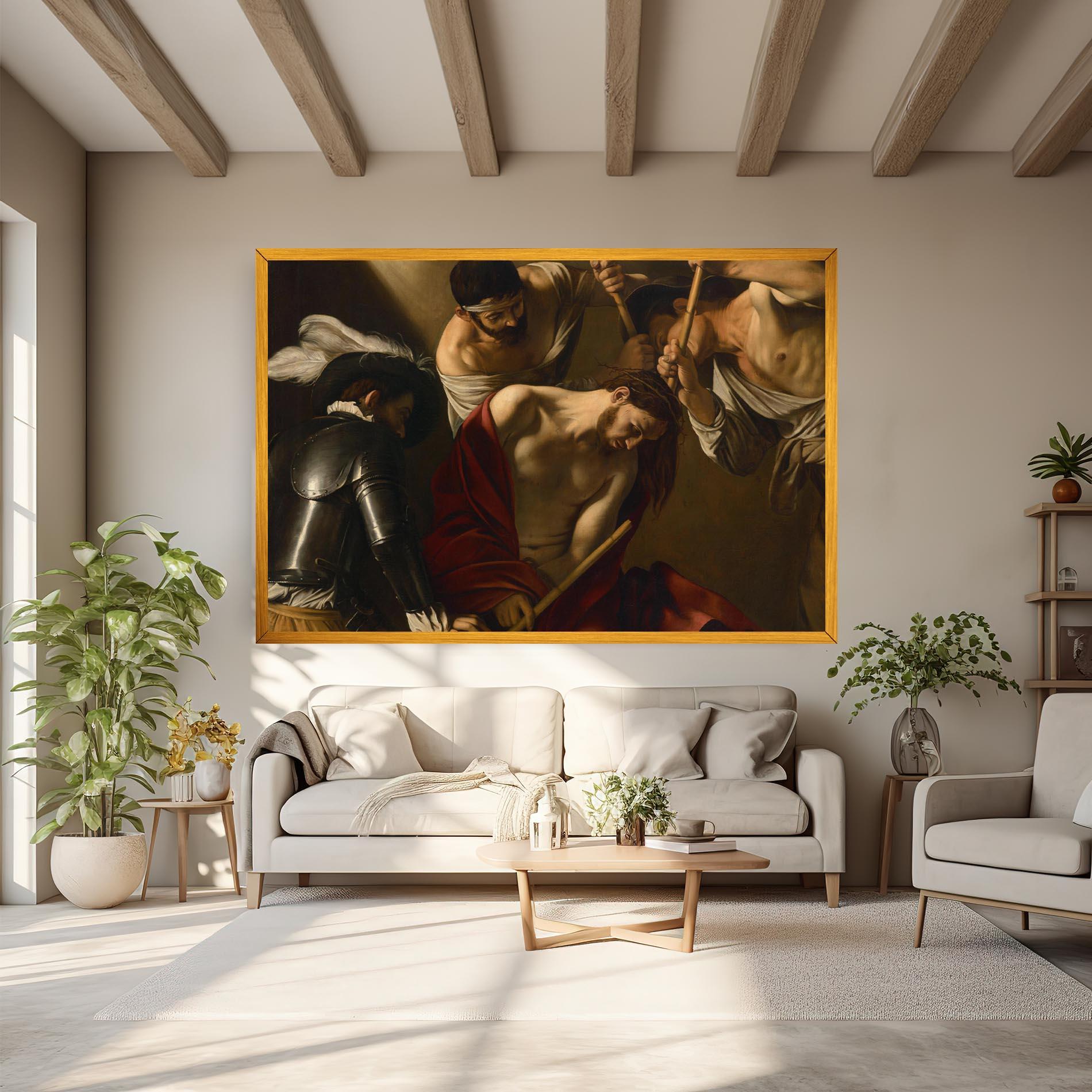 Leinwandbild Crowning With Thorns mockup 6