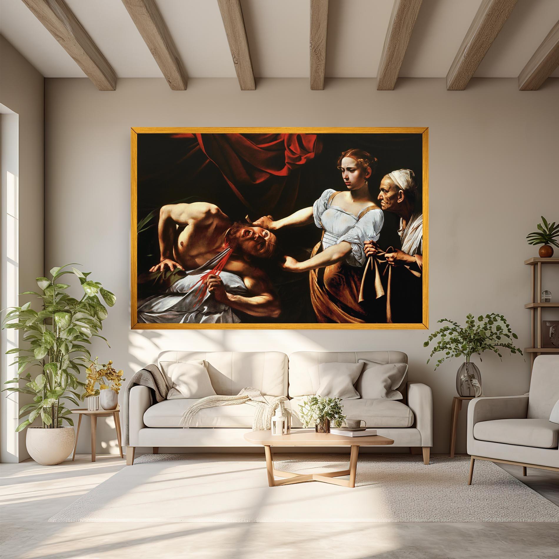 Leinwandbild Judith Beheading mockup 6