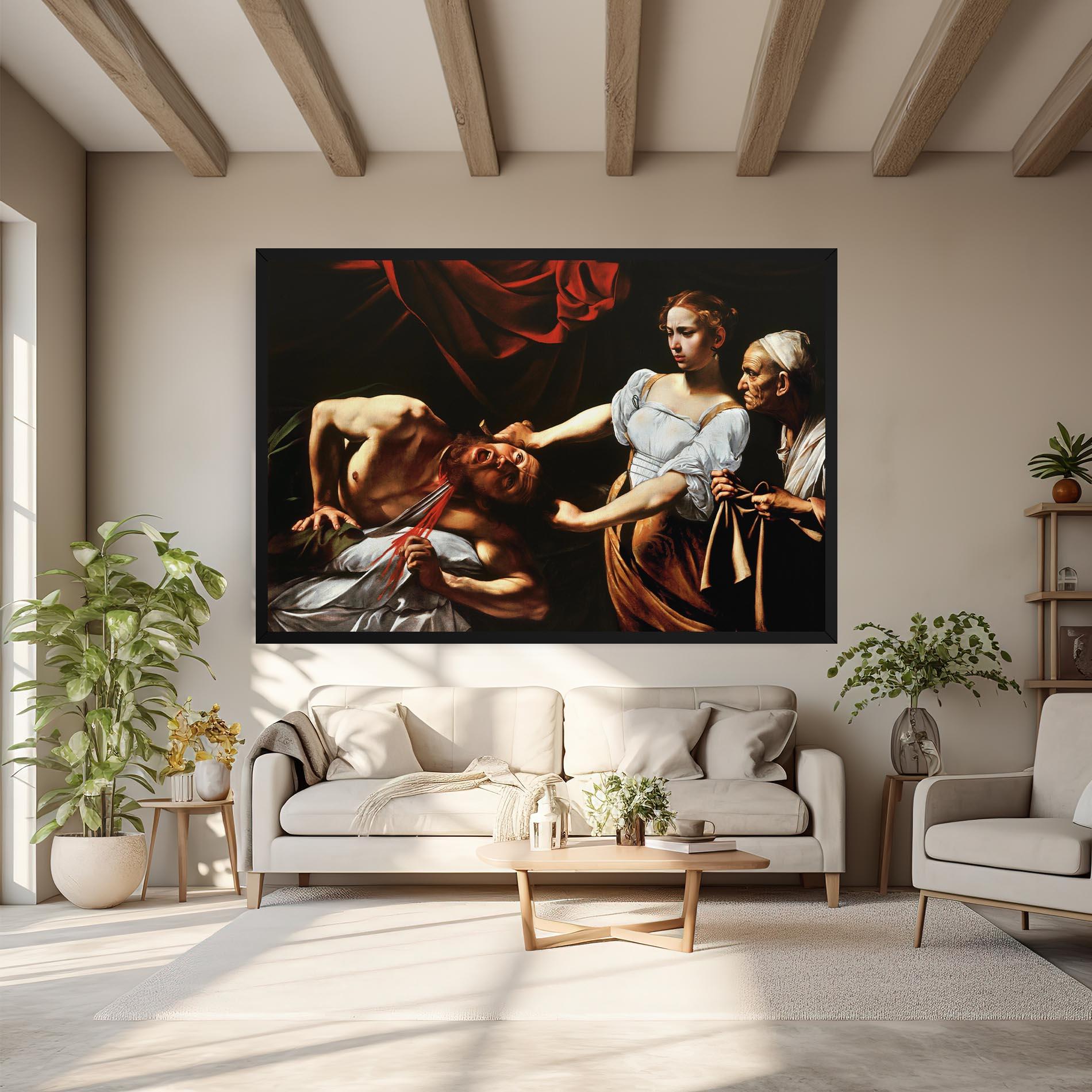 Leinwandbild Judith Beheading mockup 6