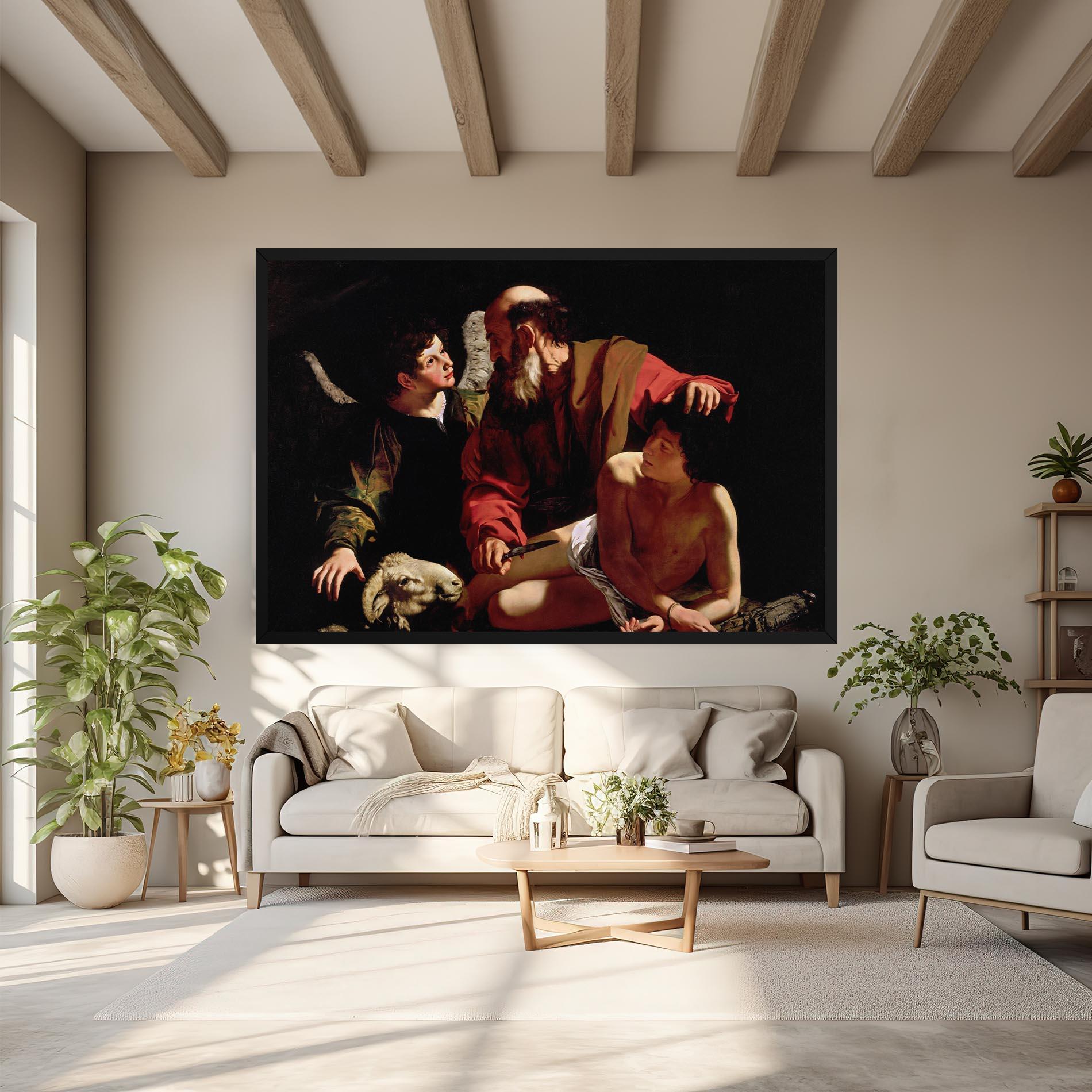 Leinwandbild Sacrifice Of Isaac mockup 6