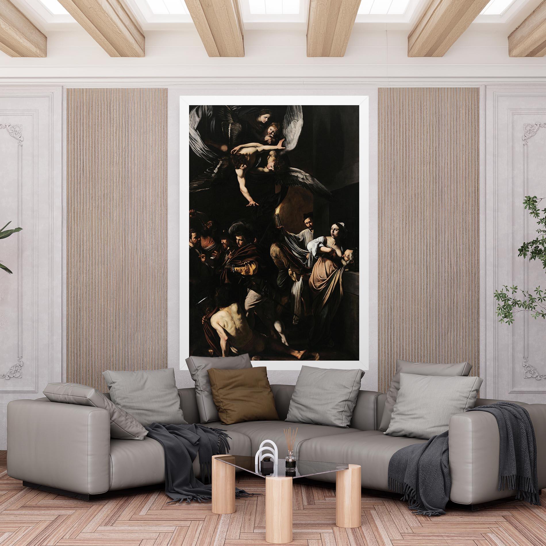 Leinwandbild Sette Opere Di Misericordia mockup 6