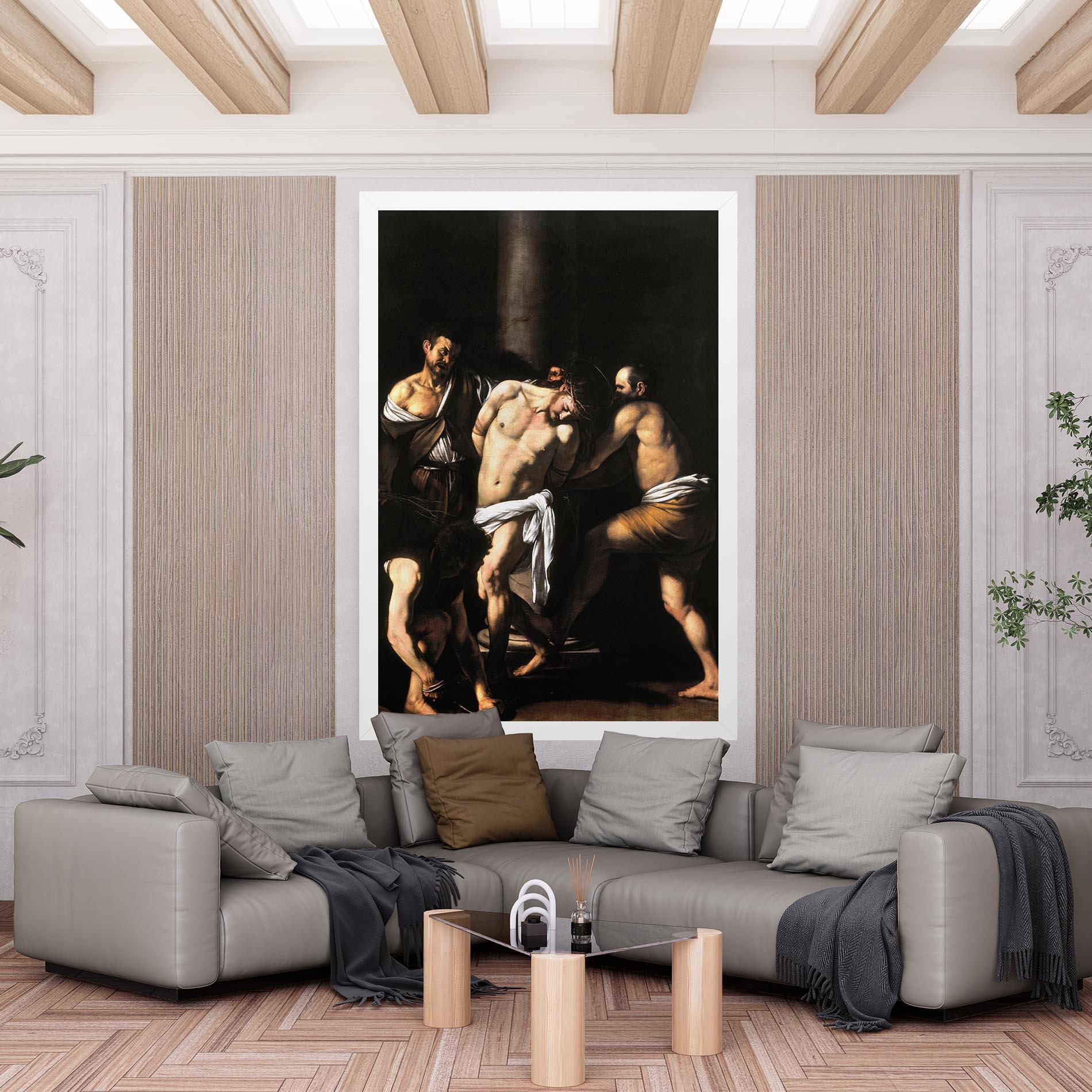 Leinwandbild The Flagellation Of Christ mockup 6