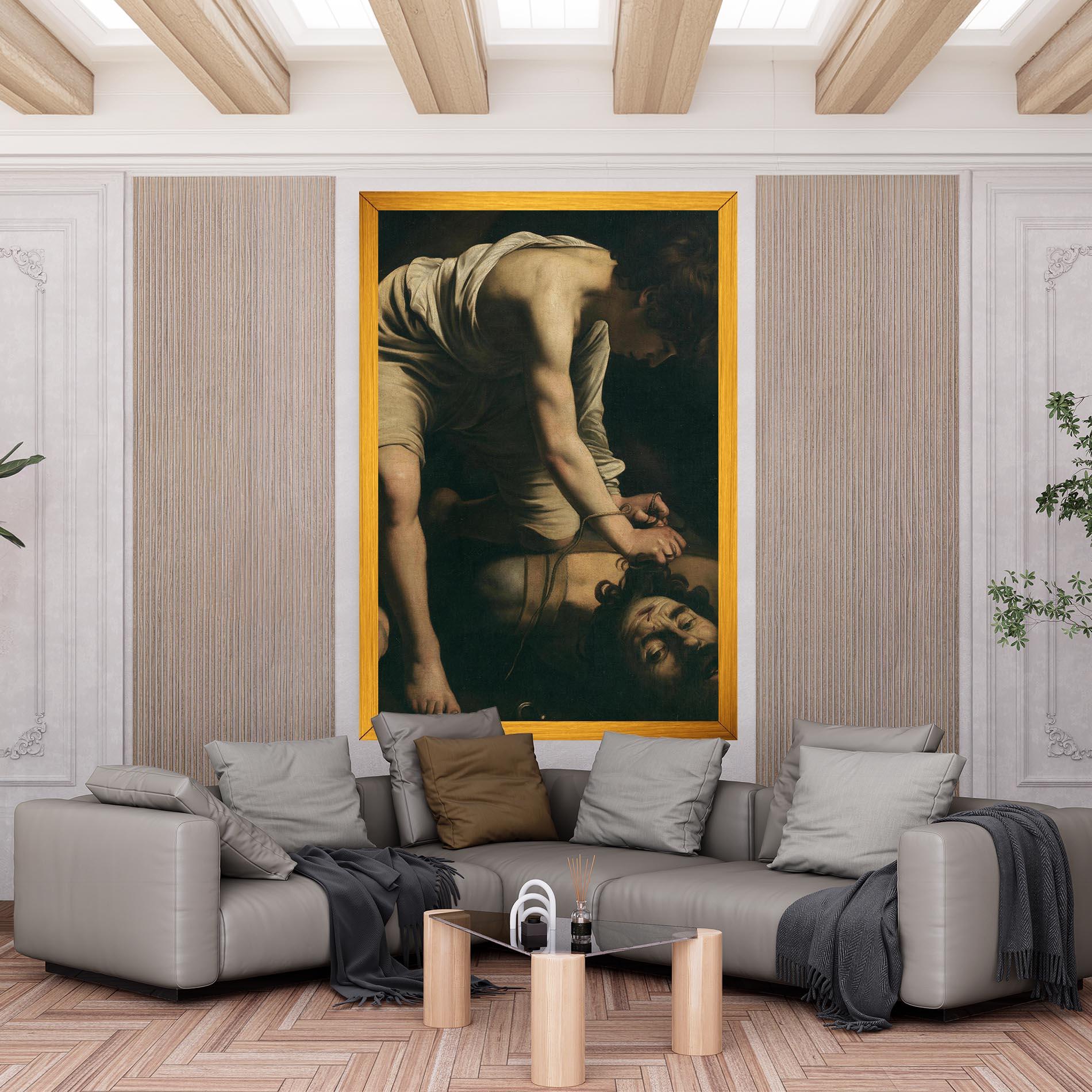 Leinwandbild David And Goliath mockup 6