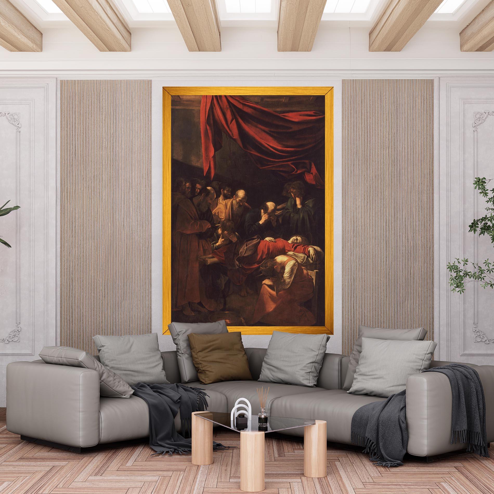 Leinwandbild Death Of The Virgin mockup 6