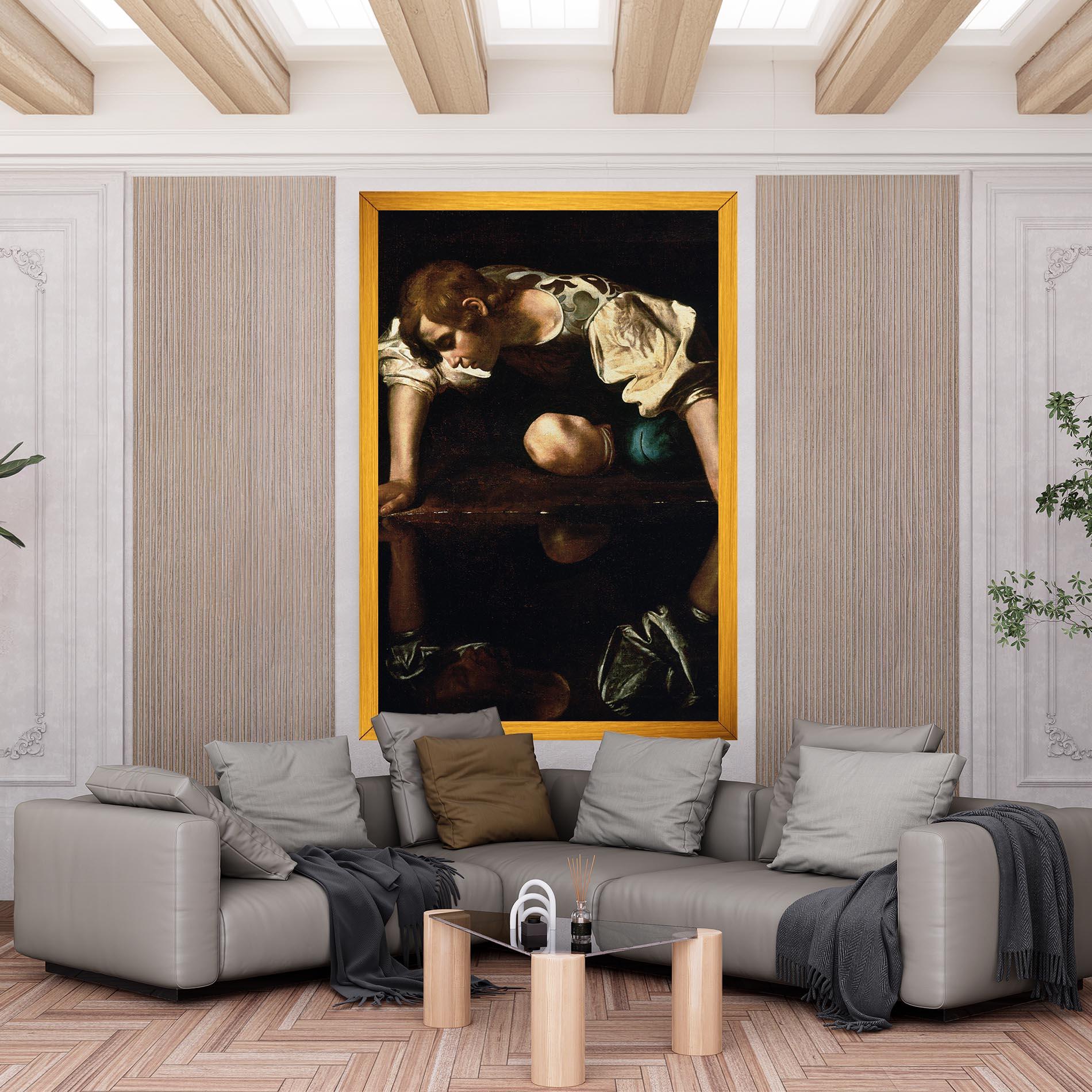 Leinwandbild Narcissus mockup 6