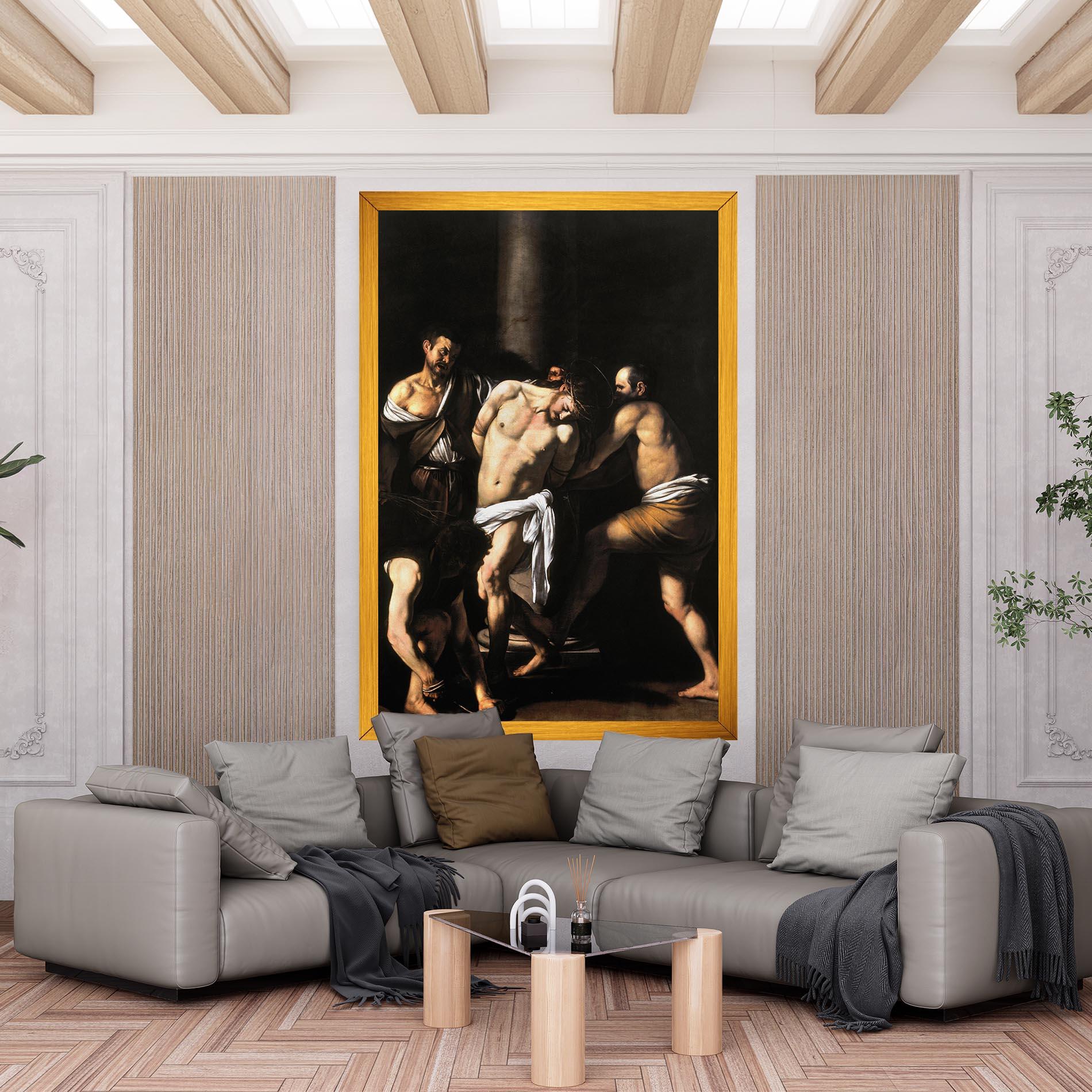 Leinwandbild The Flagellation Of Christ mockup 6