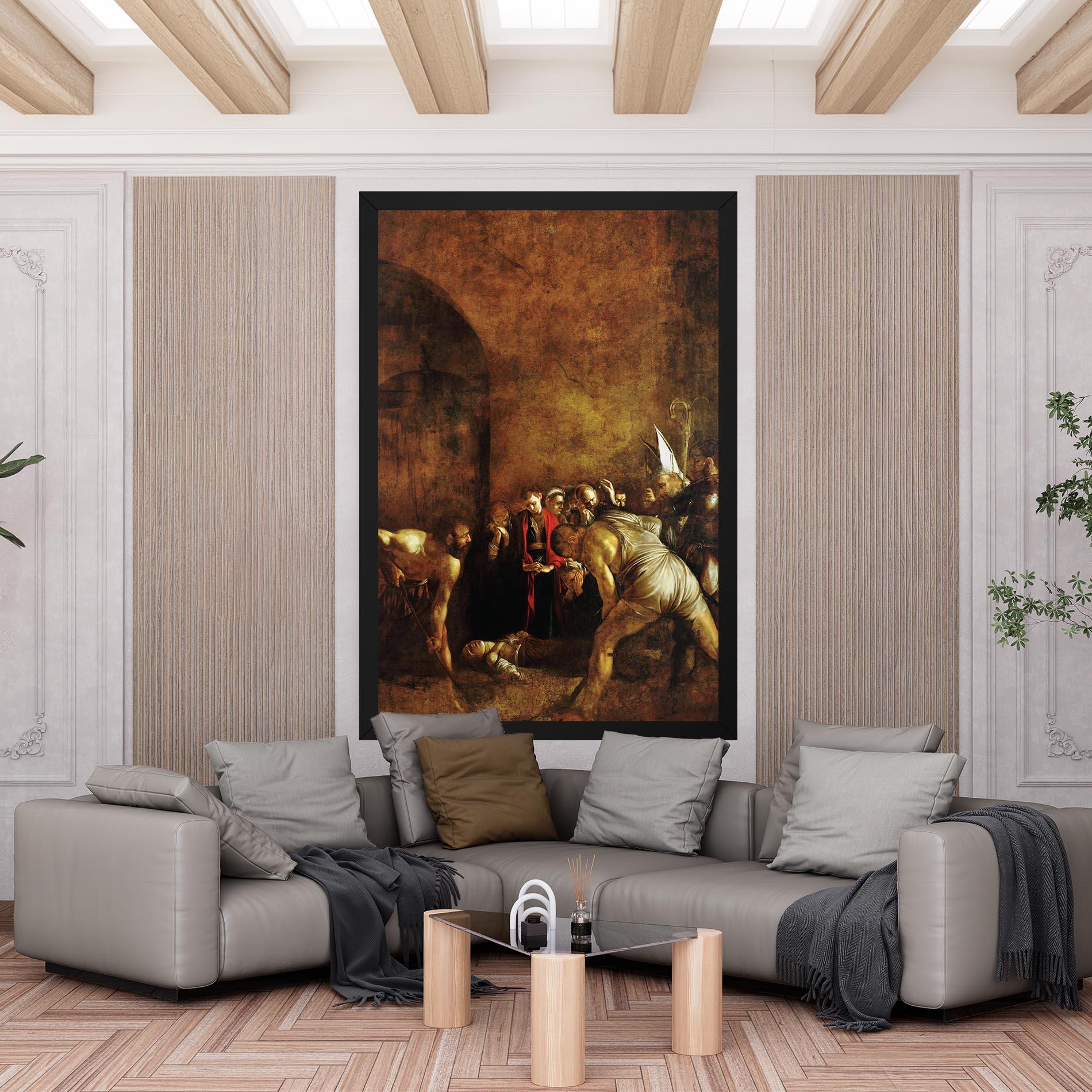 Leinwandbild Burial Of Saint Lucy mockup 6