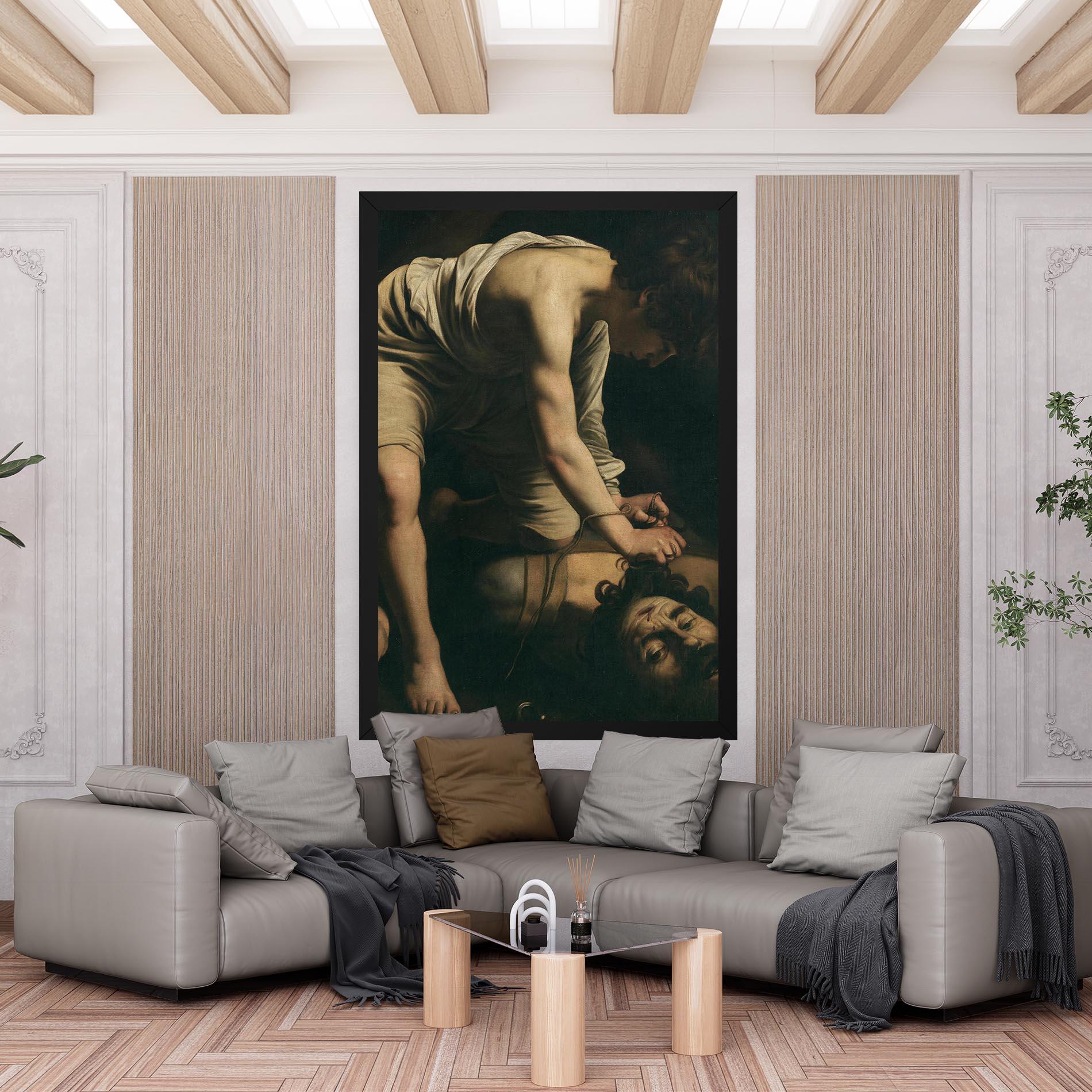 Leinwandbild David And Goliath mockup 6