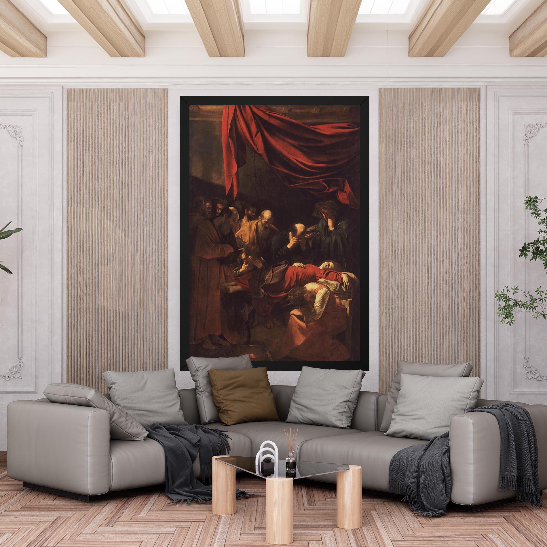 Leinwandbild Death Of The Virgin mockup 6