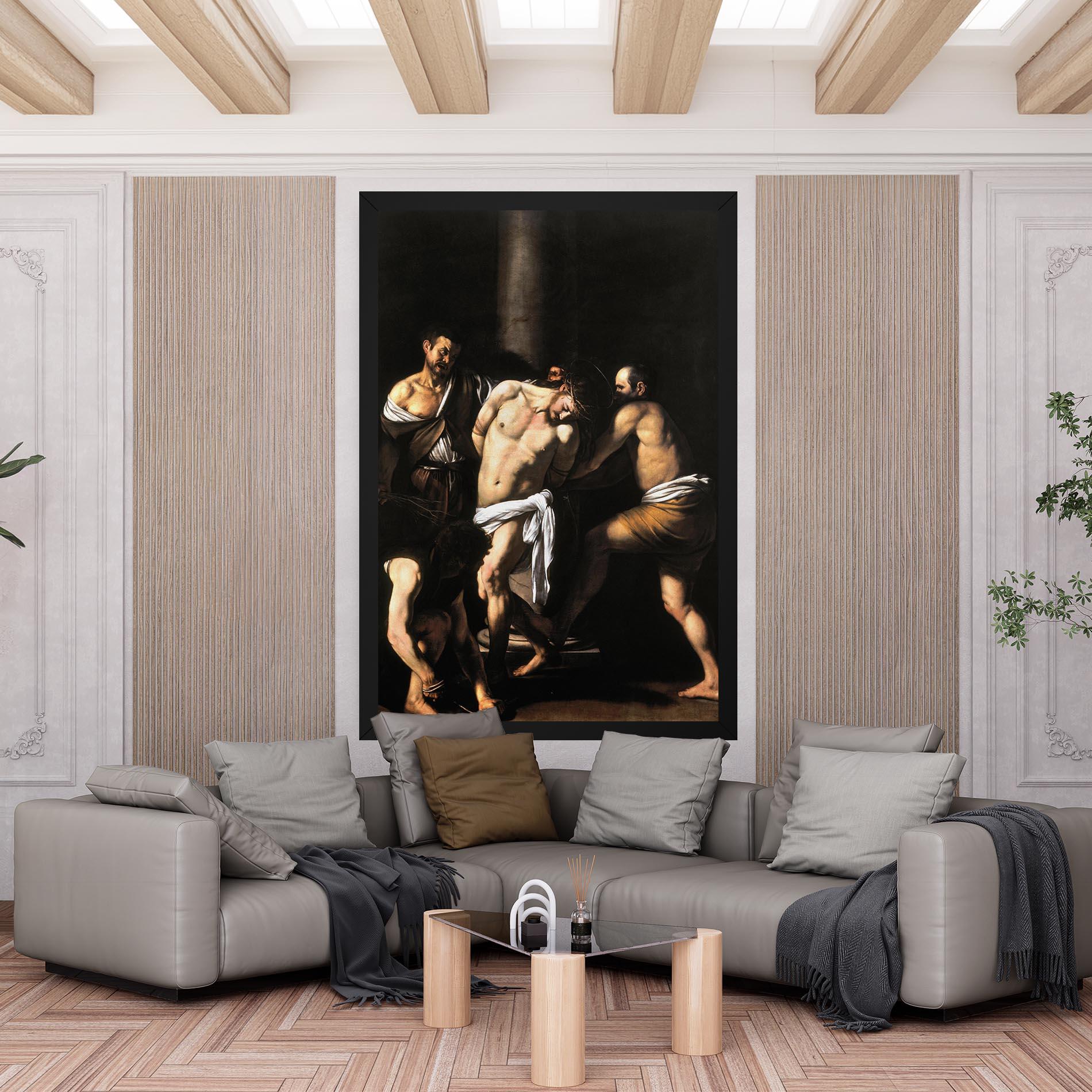 Leinwandbild The Flagellation Of Christ mockup 6
