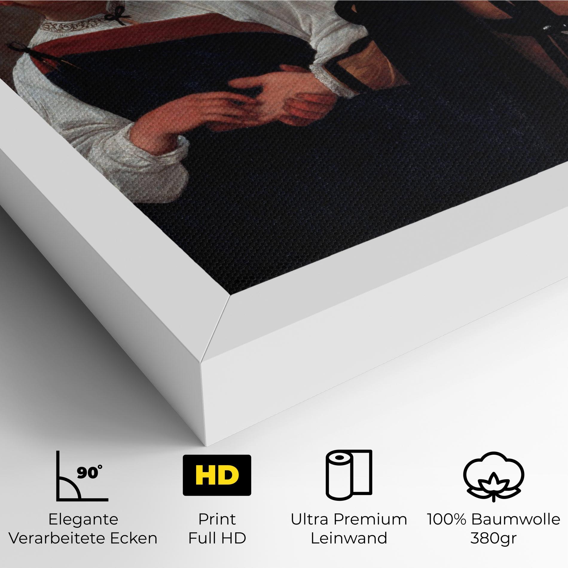 Leinwandbild Caravaggio Good Luck mockup 4