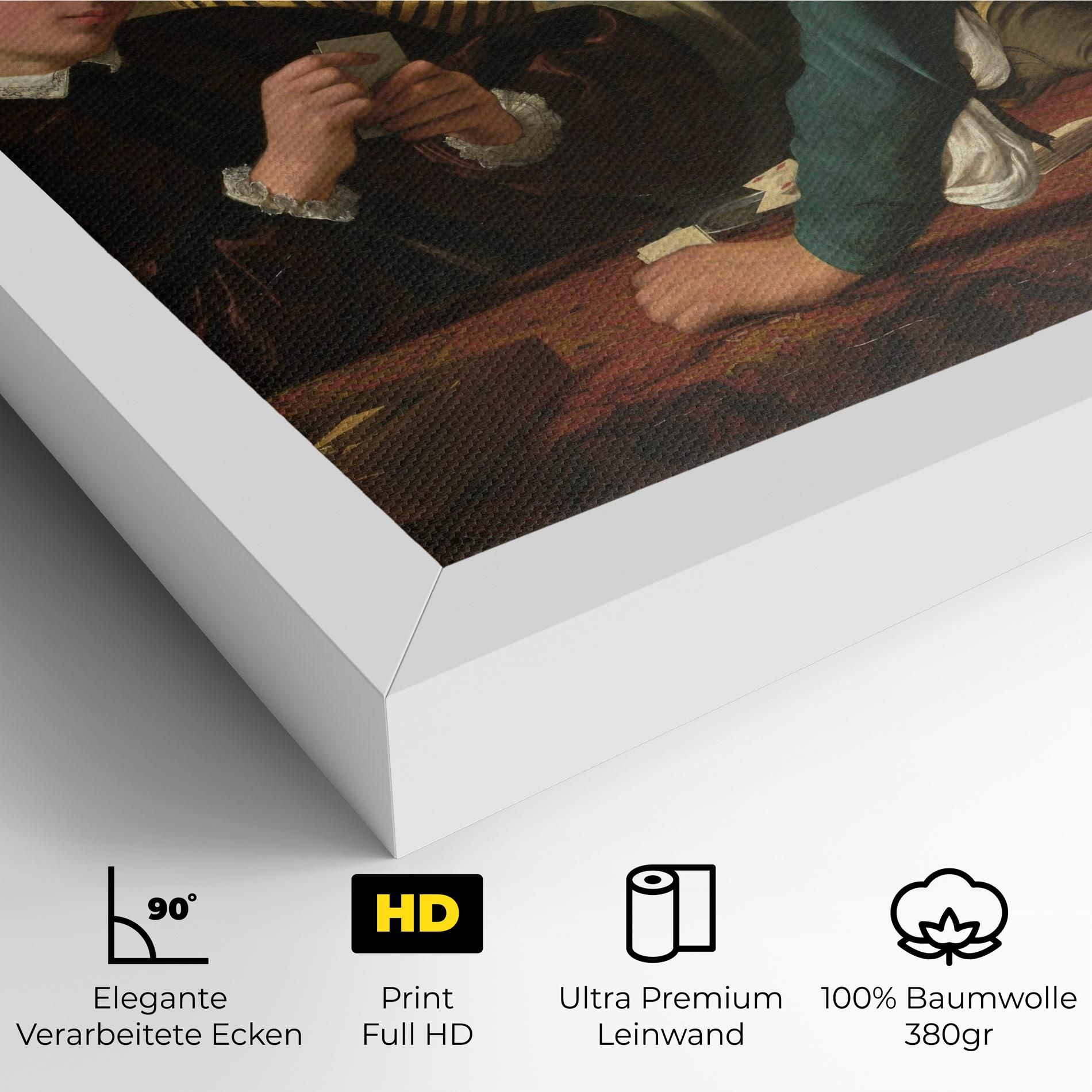 Caravaggio The Cardsharps mockup 4