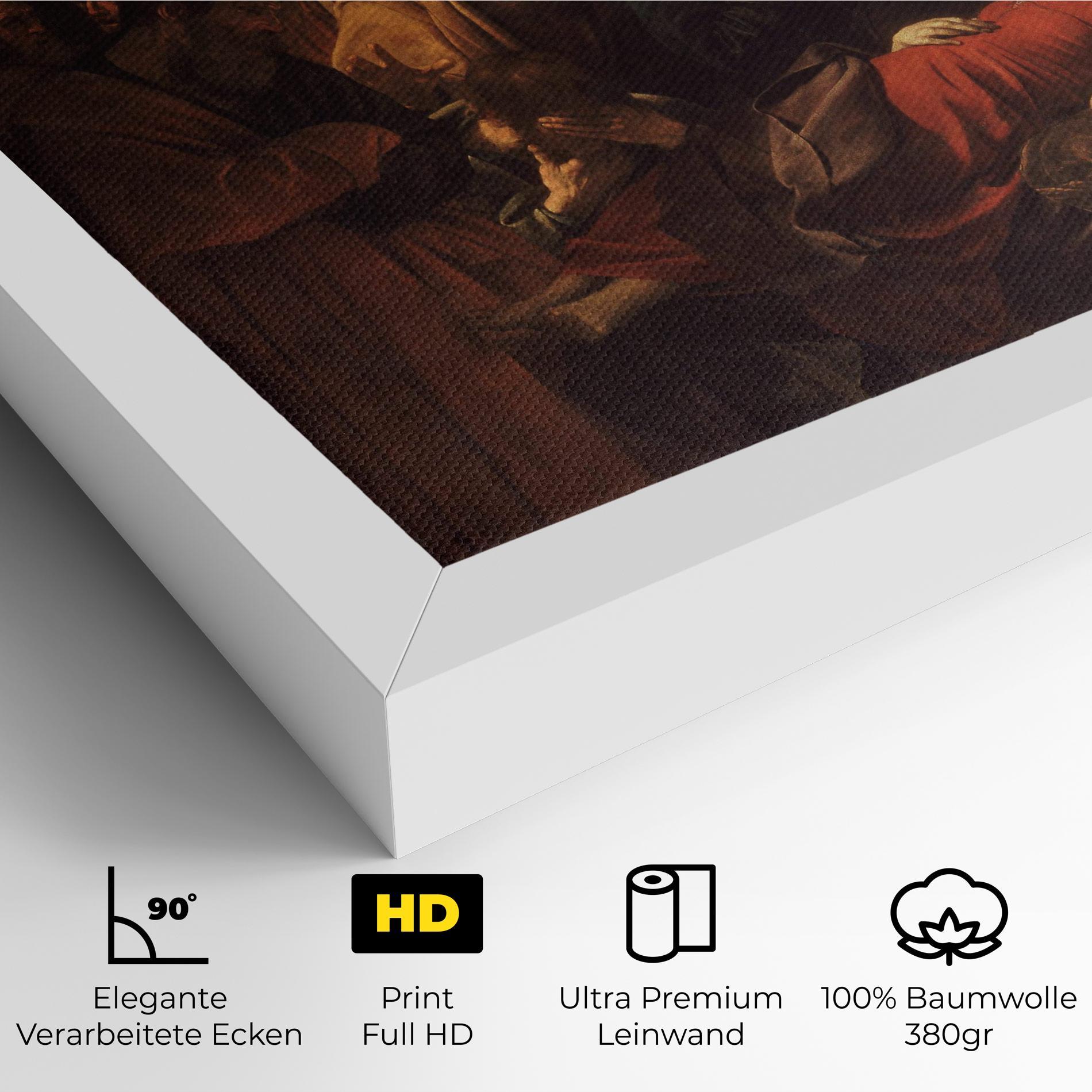 Leinwandbild Death Of The Virgin mockup 4