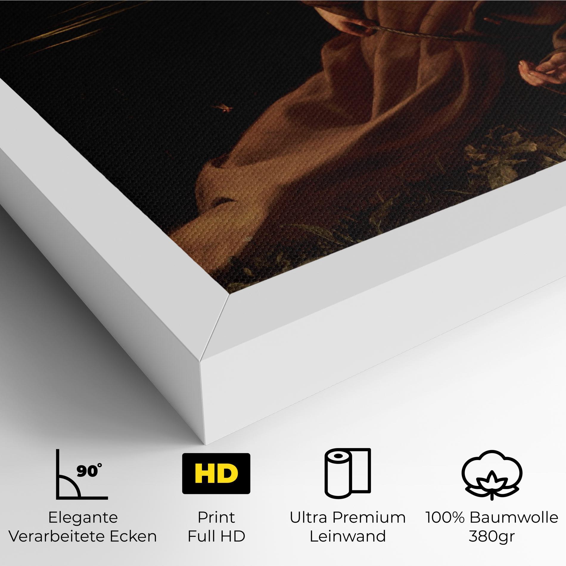 Leinwandbild Francis Of Assisi In Ecstasy mockup 4