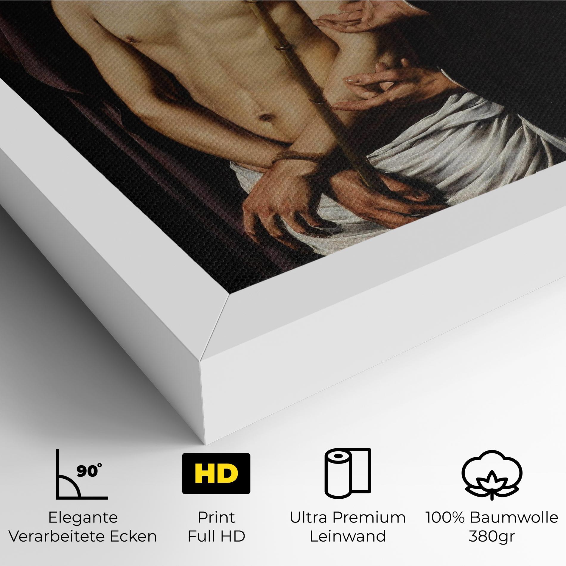 Leinwandbild Michelangelo Merisi mockup 4