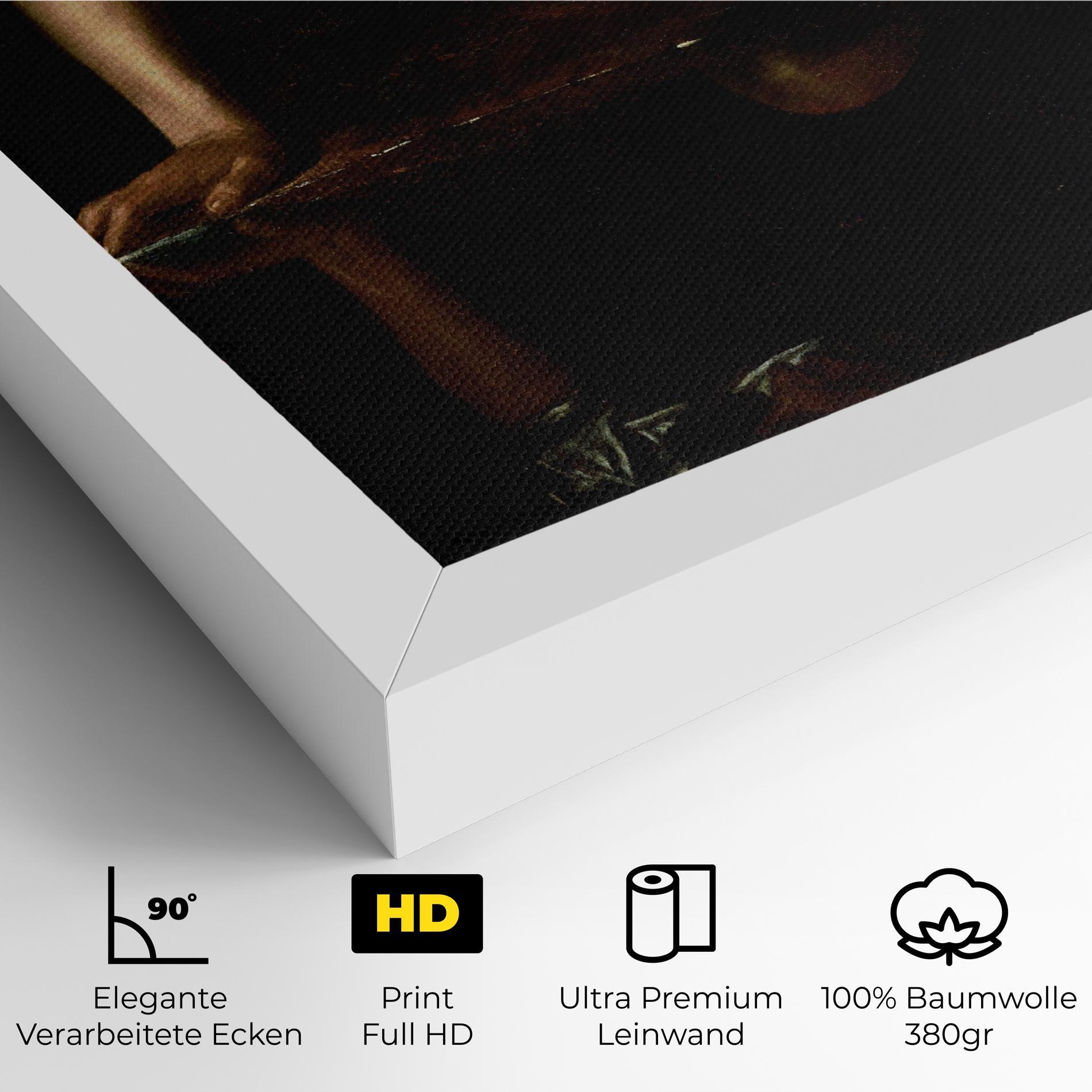 Leinwandbild Narcissus mockup 4