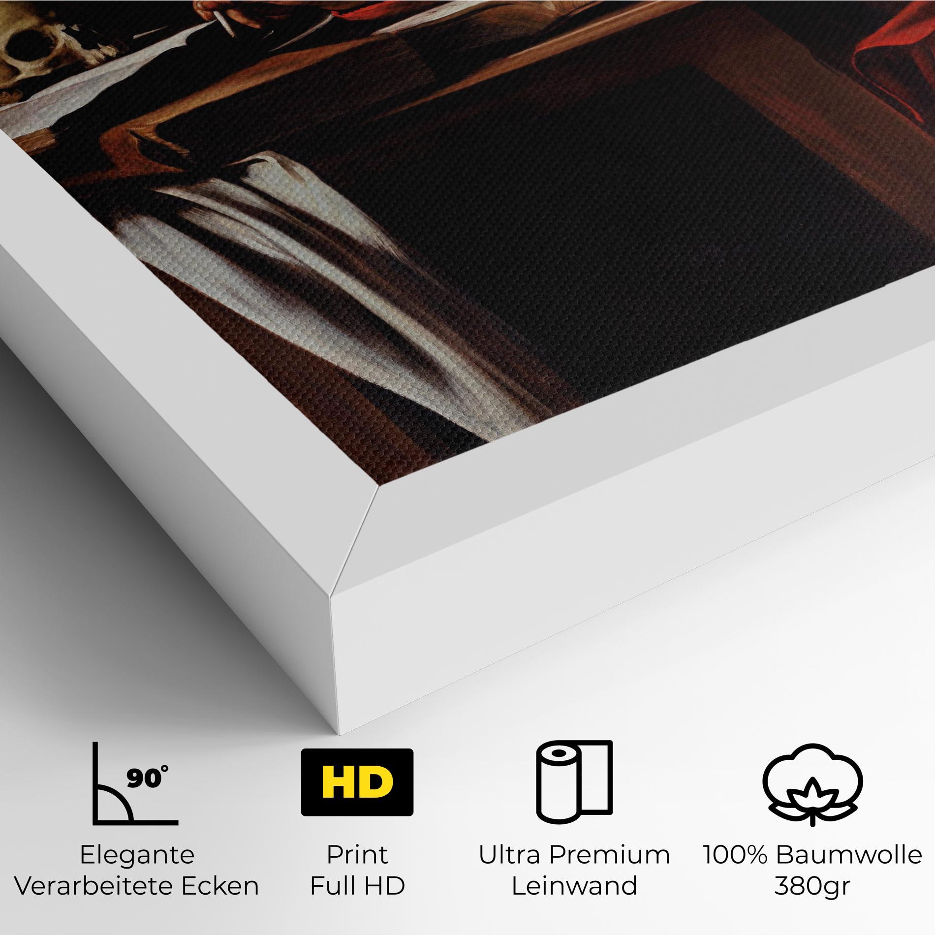 Leinwandbild Saint Jerome Writing mockup 4