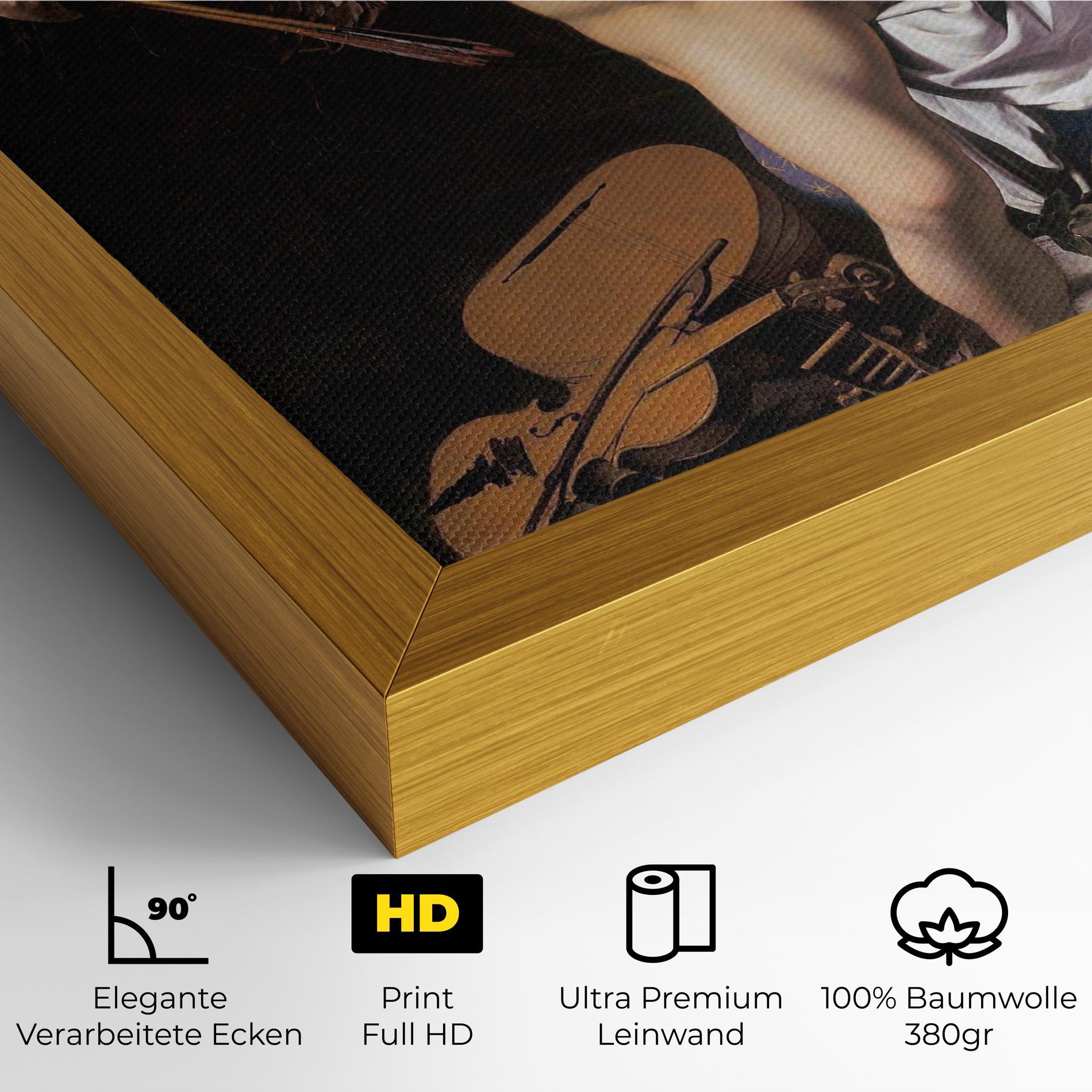 Leinwandbild Amor Vincet Omnia mockup 4