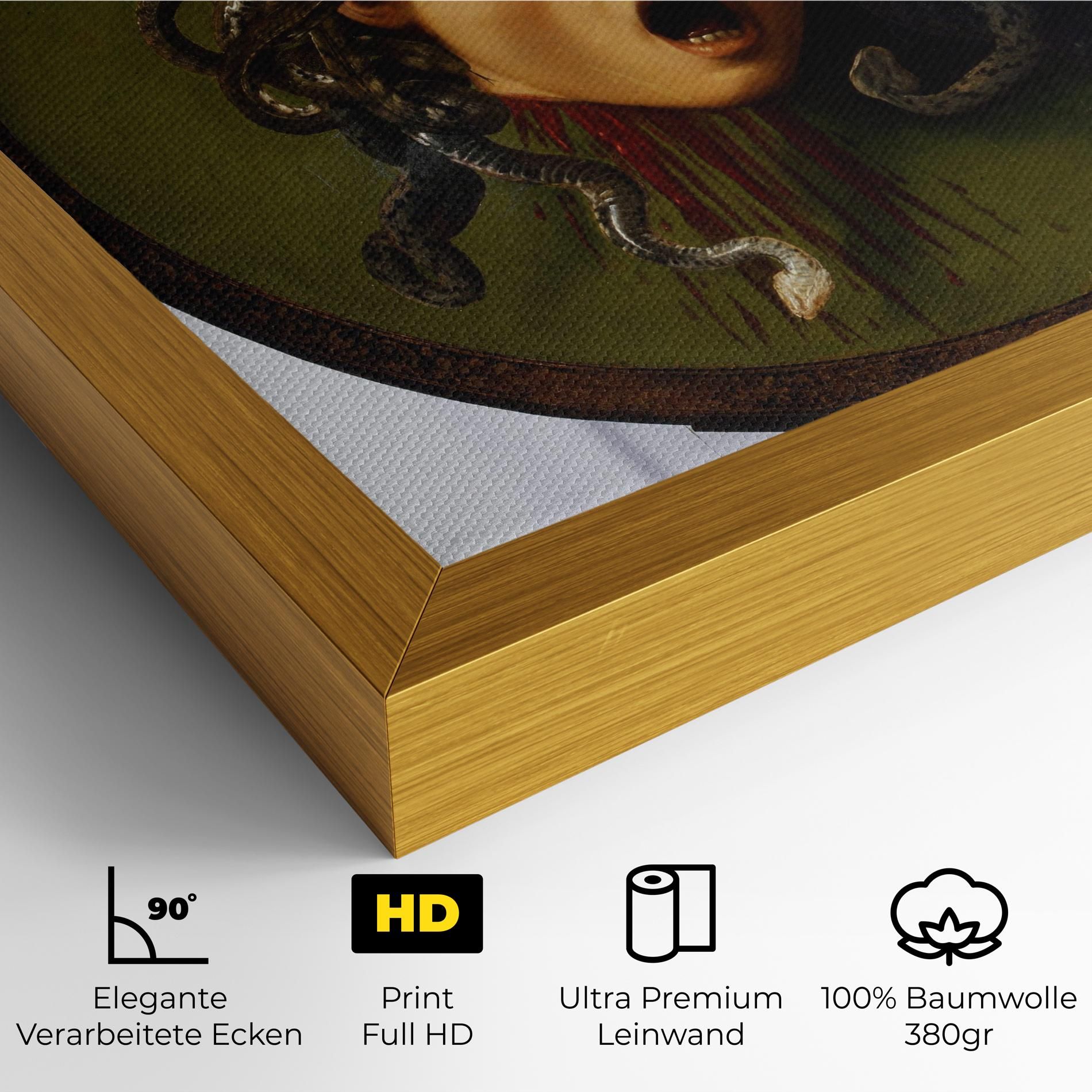 Caravaggio Medusa mockup 4