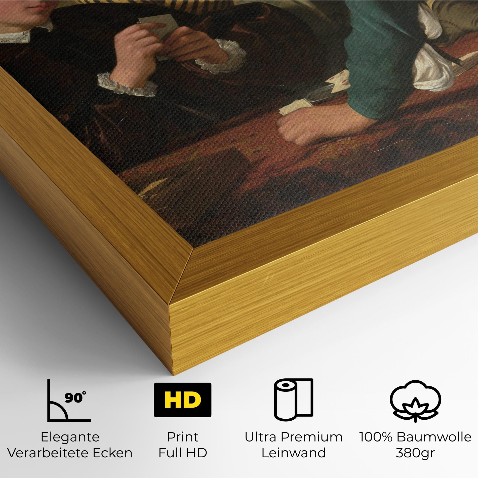 Caravaggio The Cardsharps mockup 4