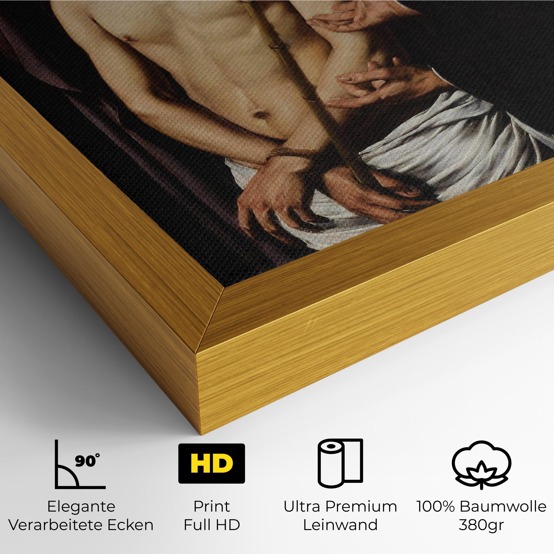 Leinwandbild Michelangelo Merisi mockup 4