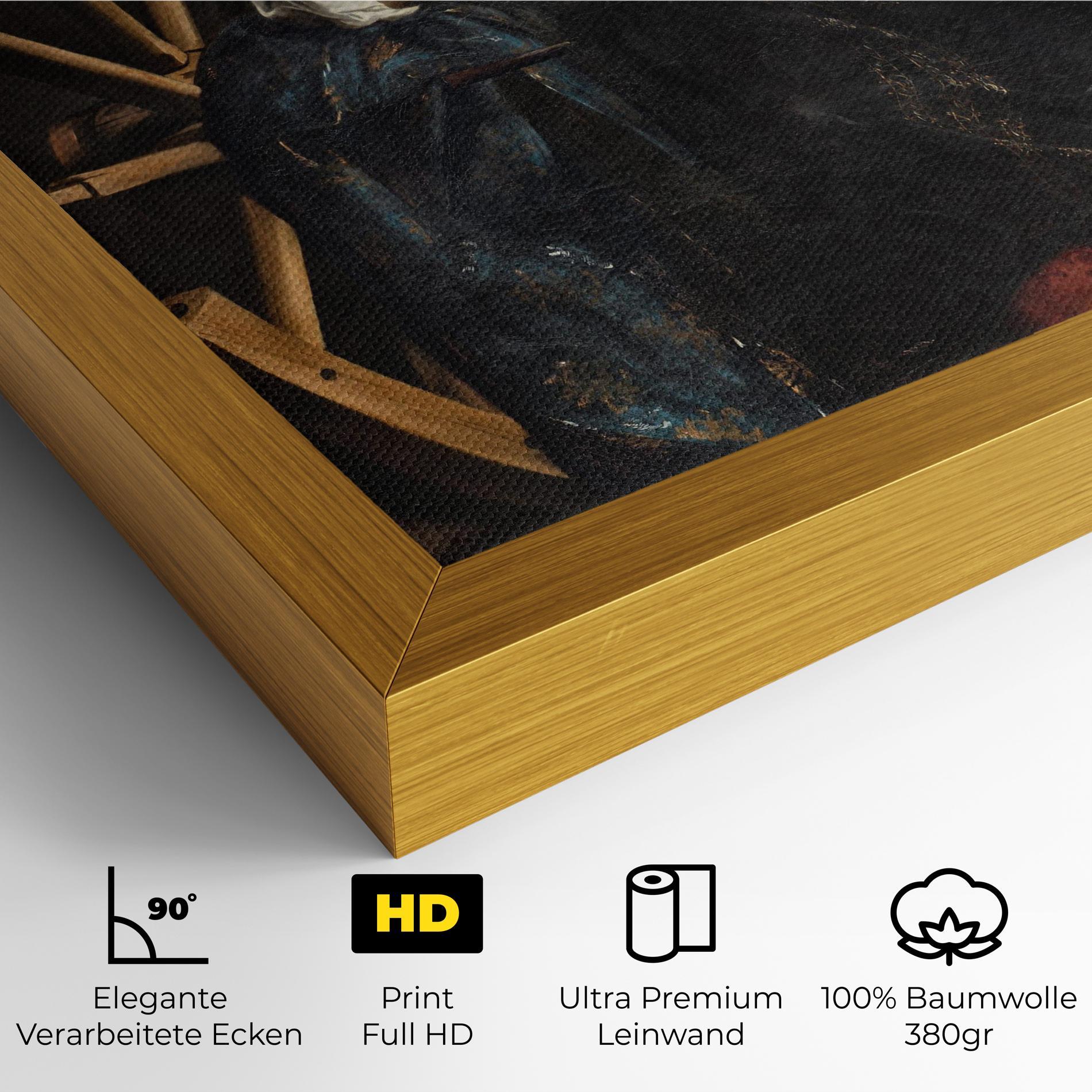 Leinwandbild Saint Catherine Of Alexandria mockup 4