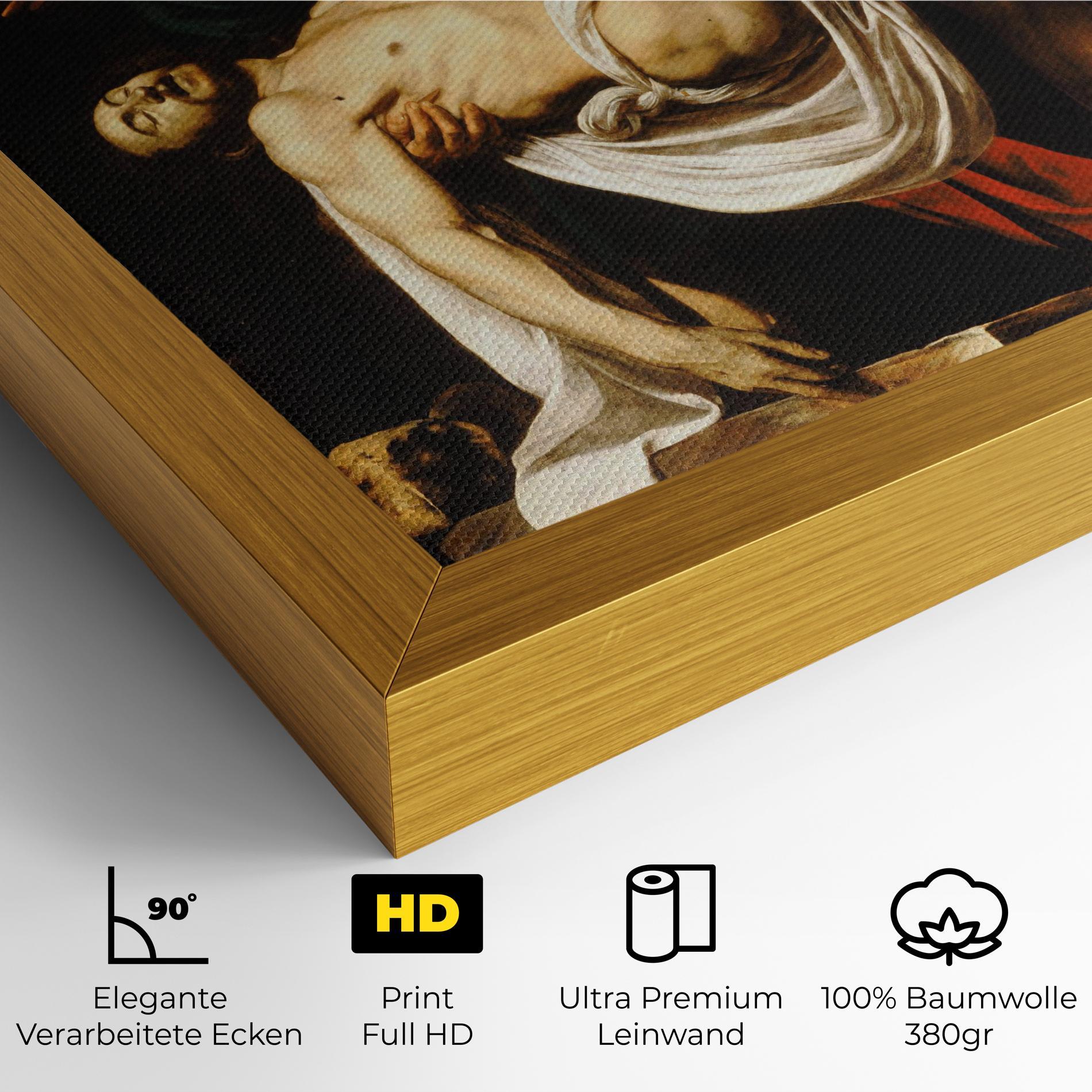 Leinwandbild The Entombment Of Christ mockup 4