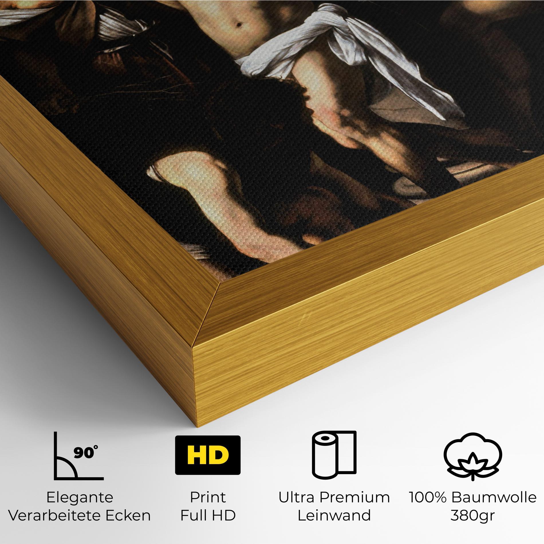 Leinwandbild The Flagellation Of Christ mockup 4