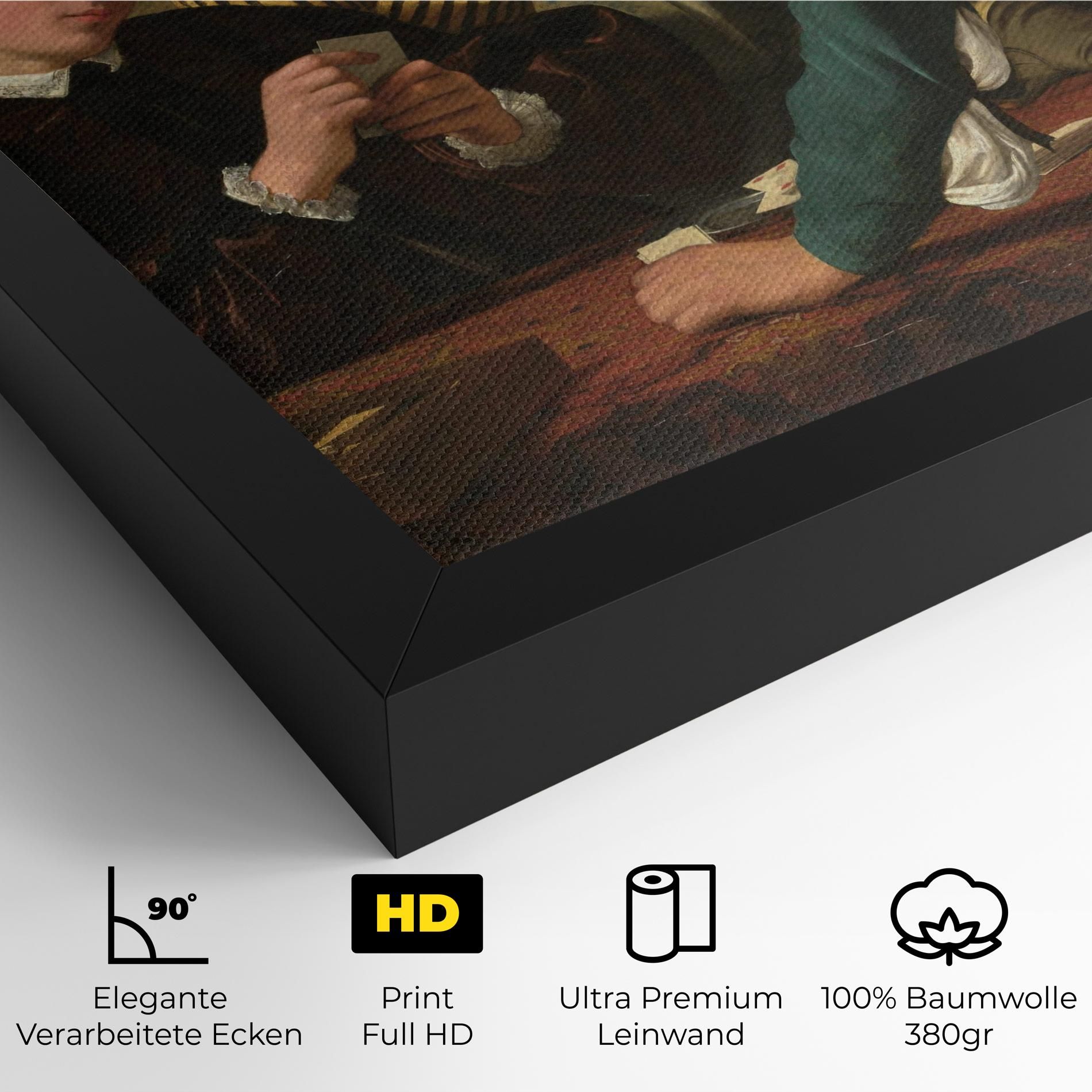 Caravaggio The Cardsharps mockup 4