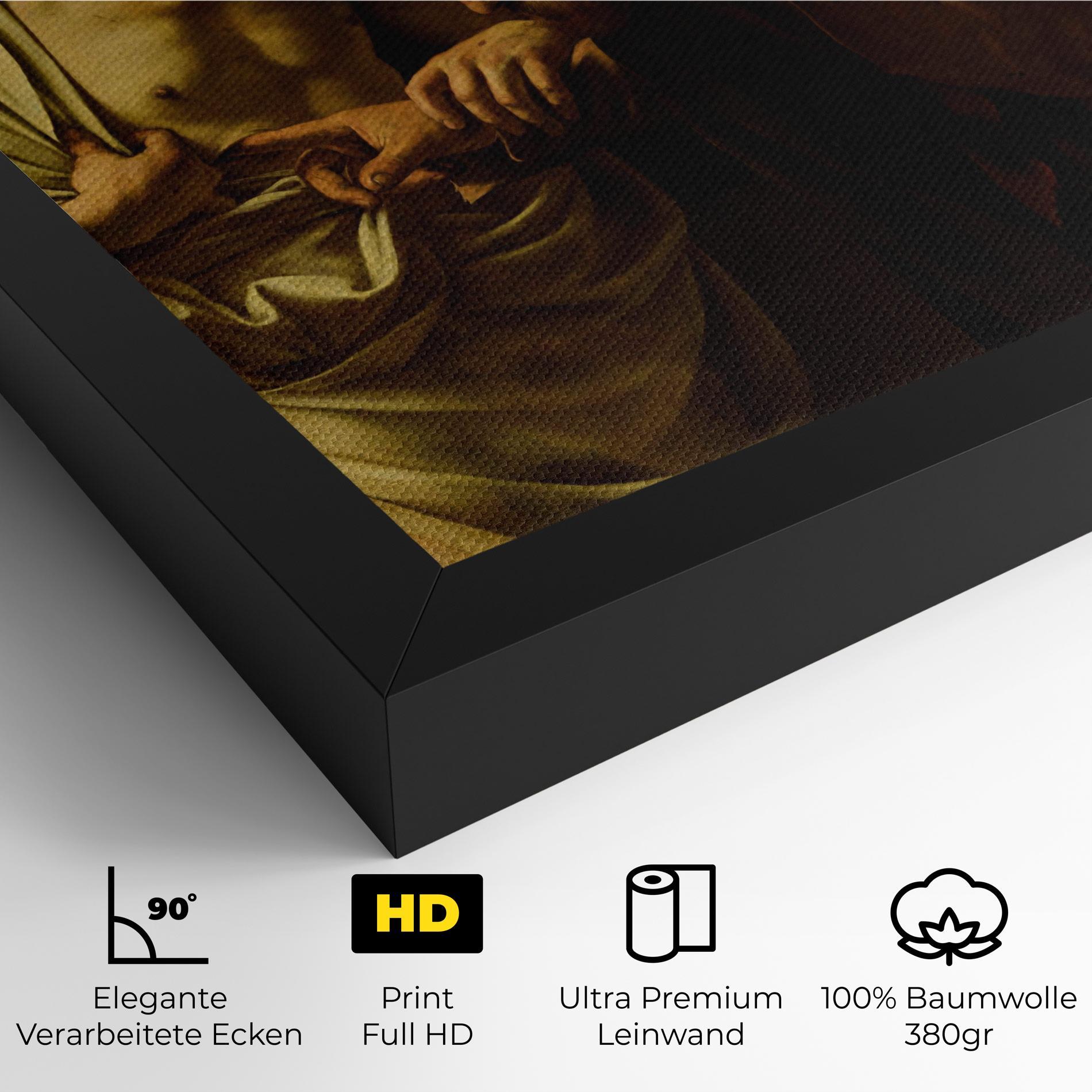 Leinwandbild Der Unglaubige Thomas mockup 4