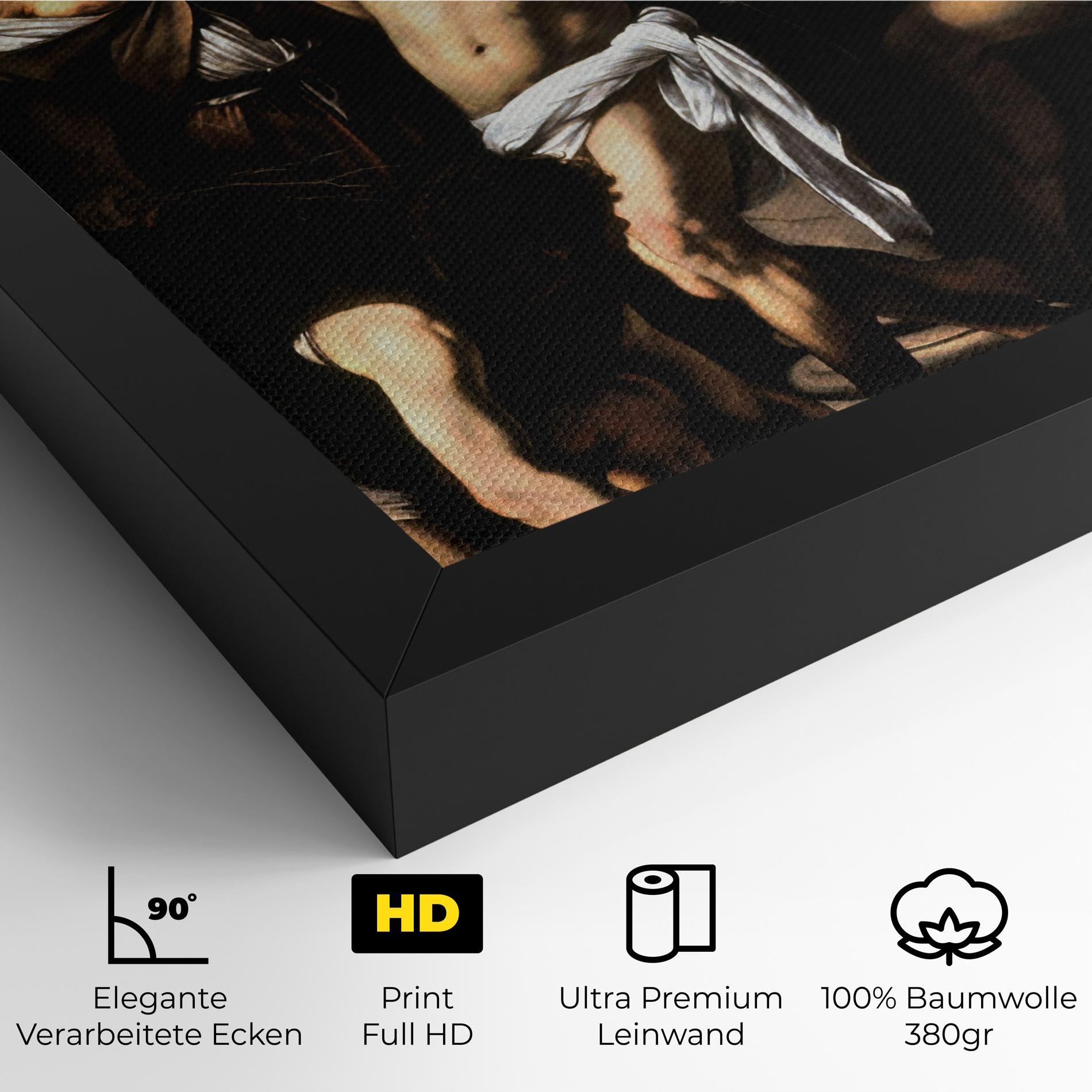 Leinwandbild The Flagellation Of Christ mockup 4