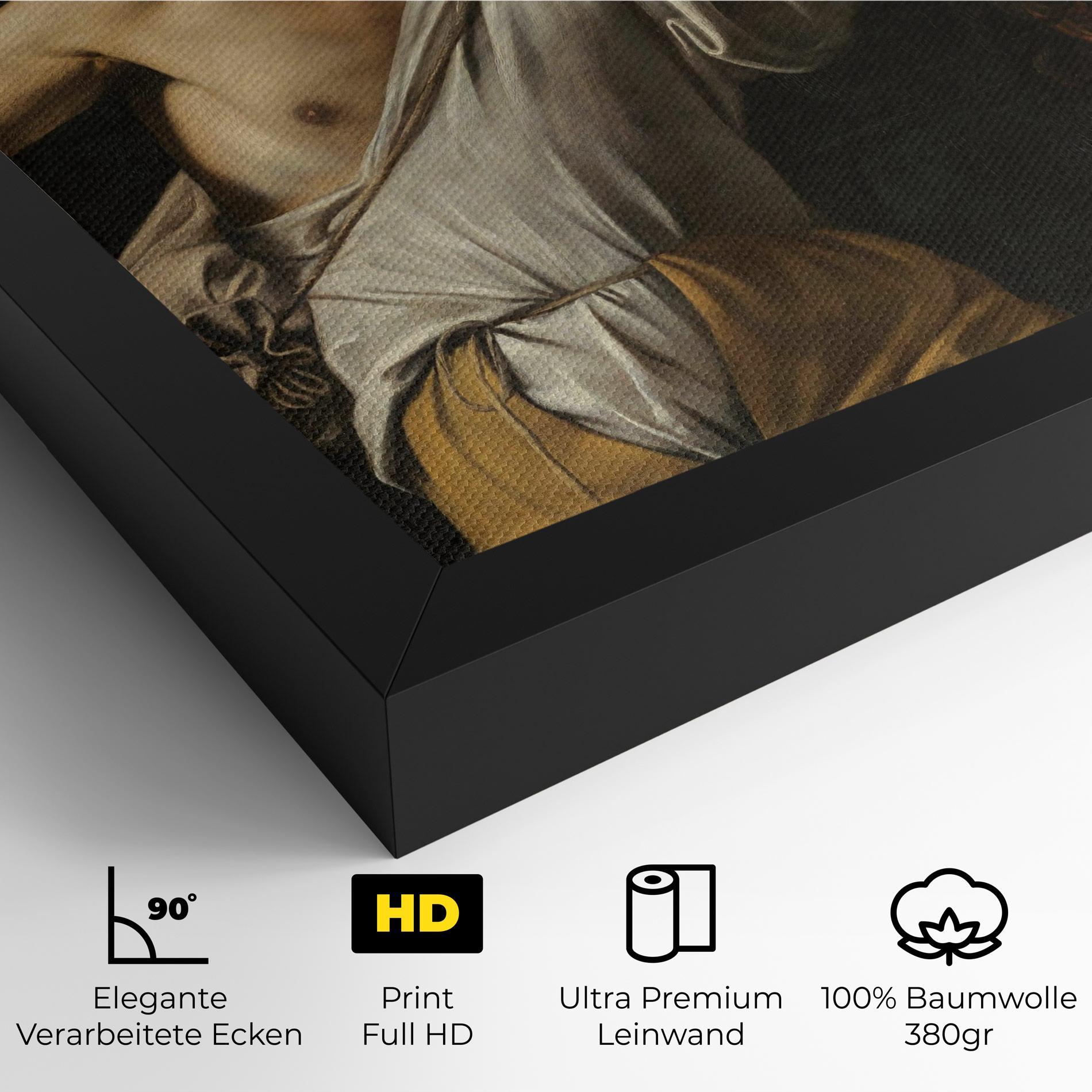 Leinwandbild The Head Of Goliath mockup 4