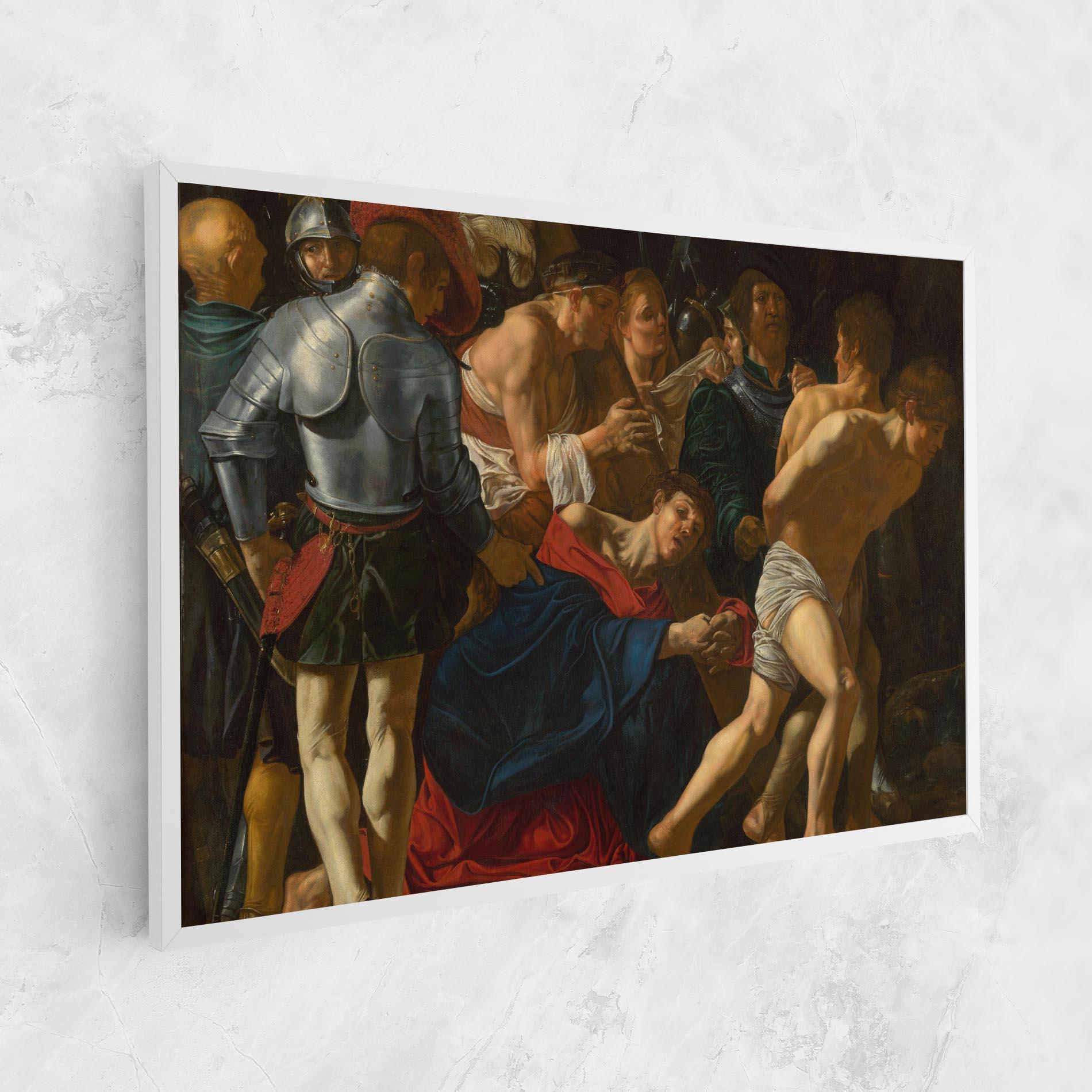 Leinwandbild Fall Of Christ Calvary mockup 1